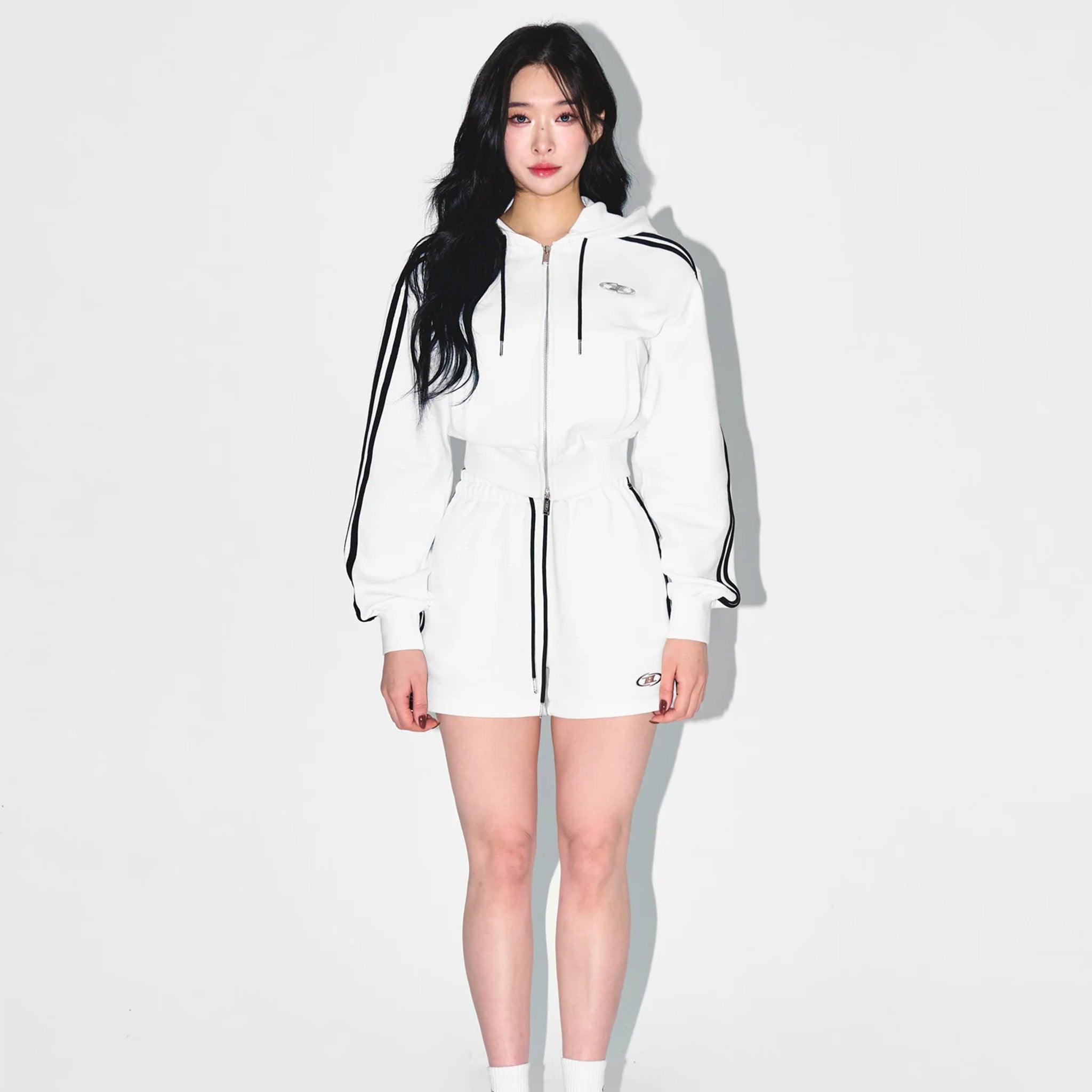 Track Line B Logo Shorts