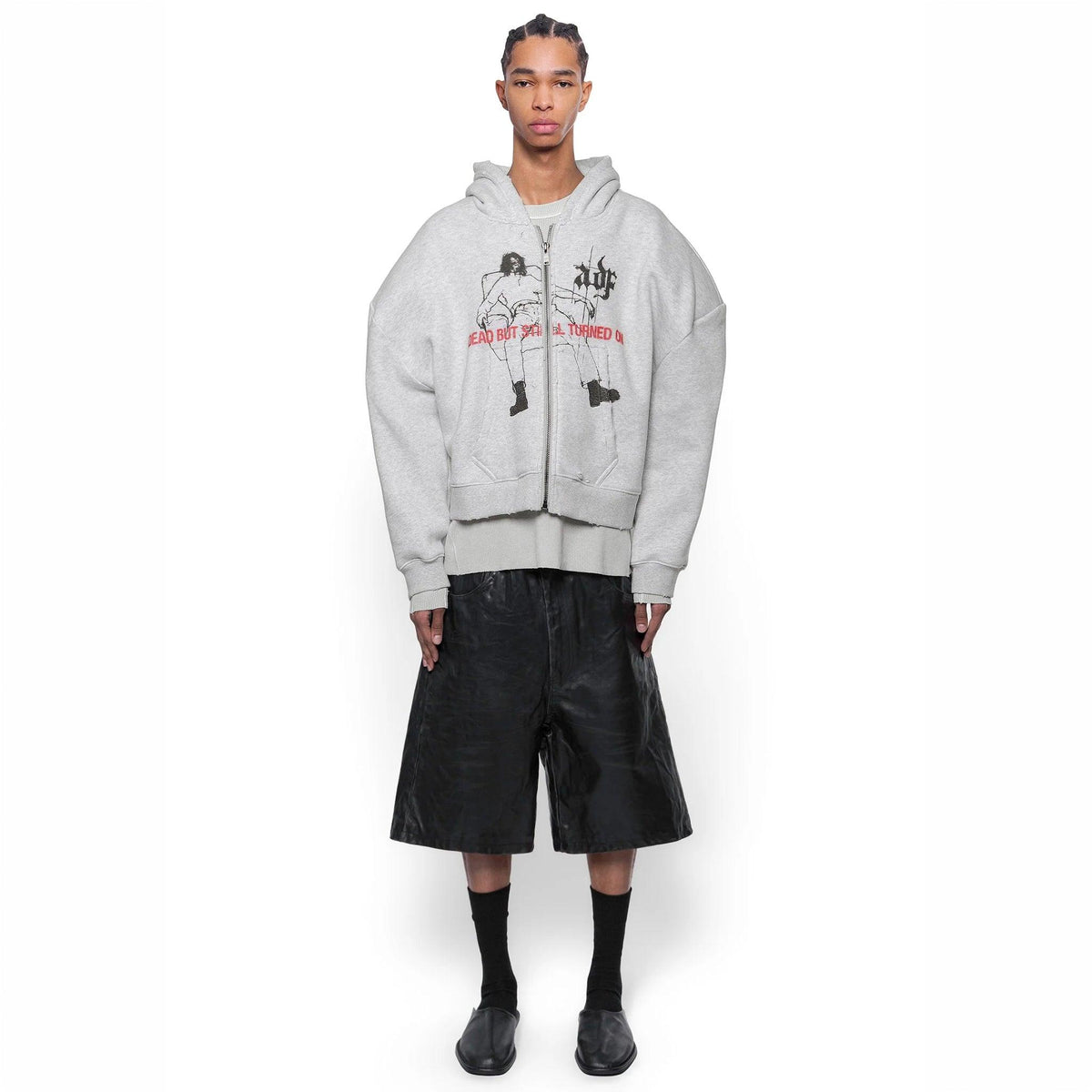 Dead But Still Turned On Zip Hoodie