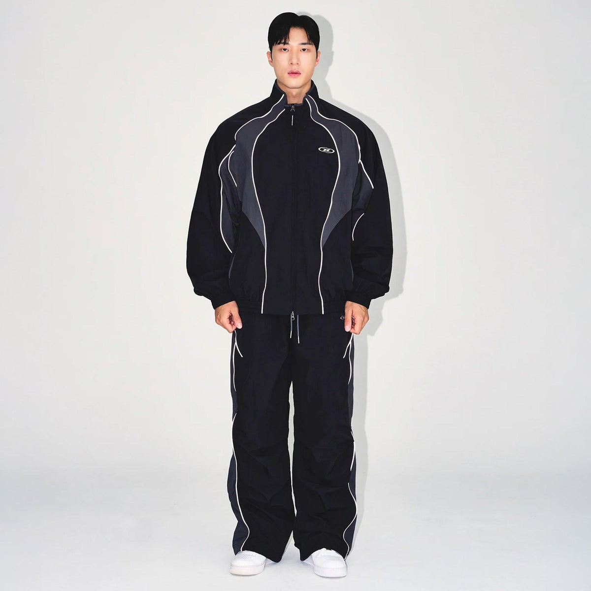 Nylon Block Jacket