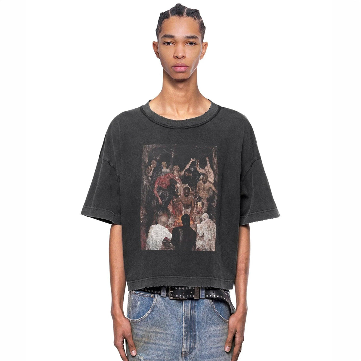 The Scene Vintage Cropped T-Shirt