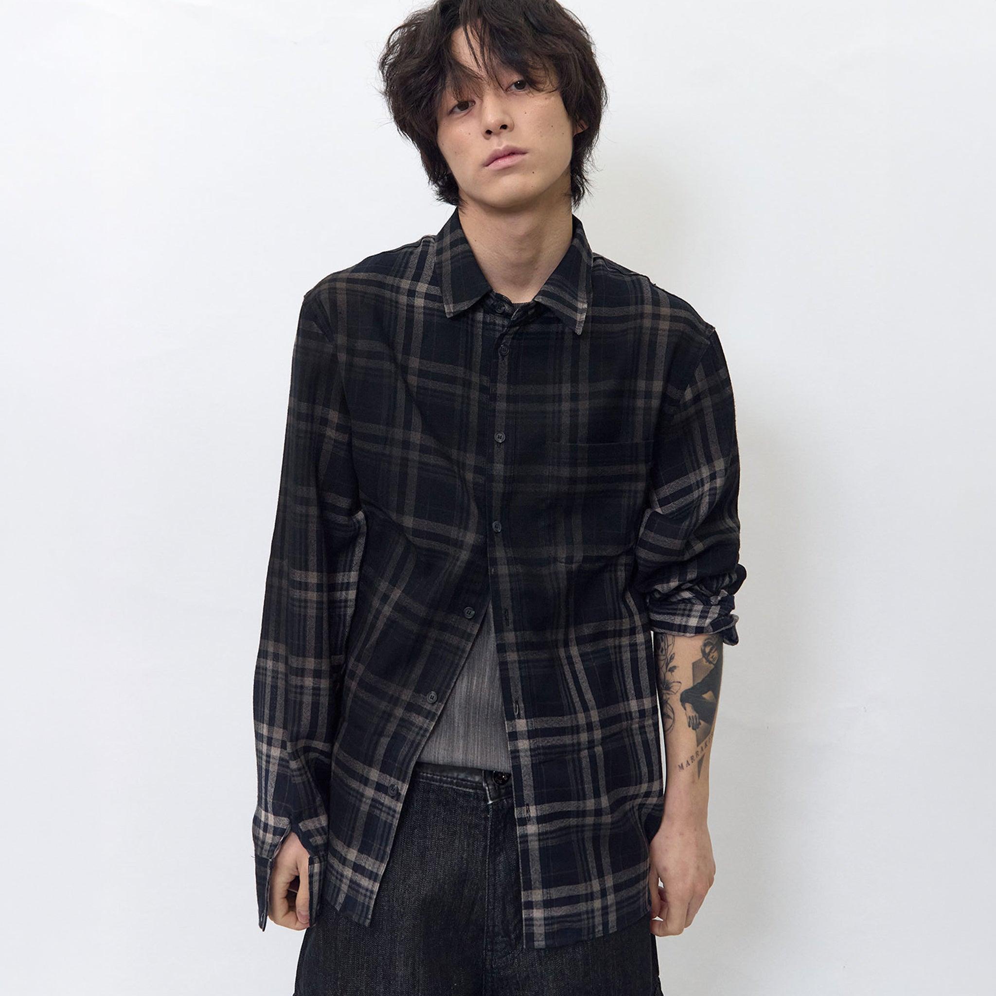 Vintage Faded Check Shirt