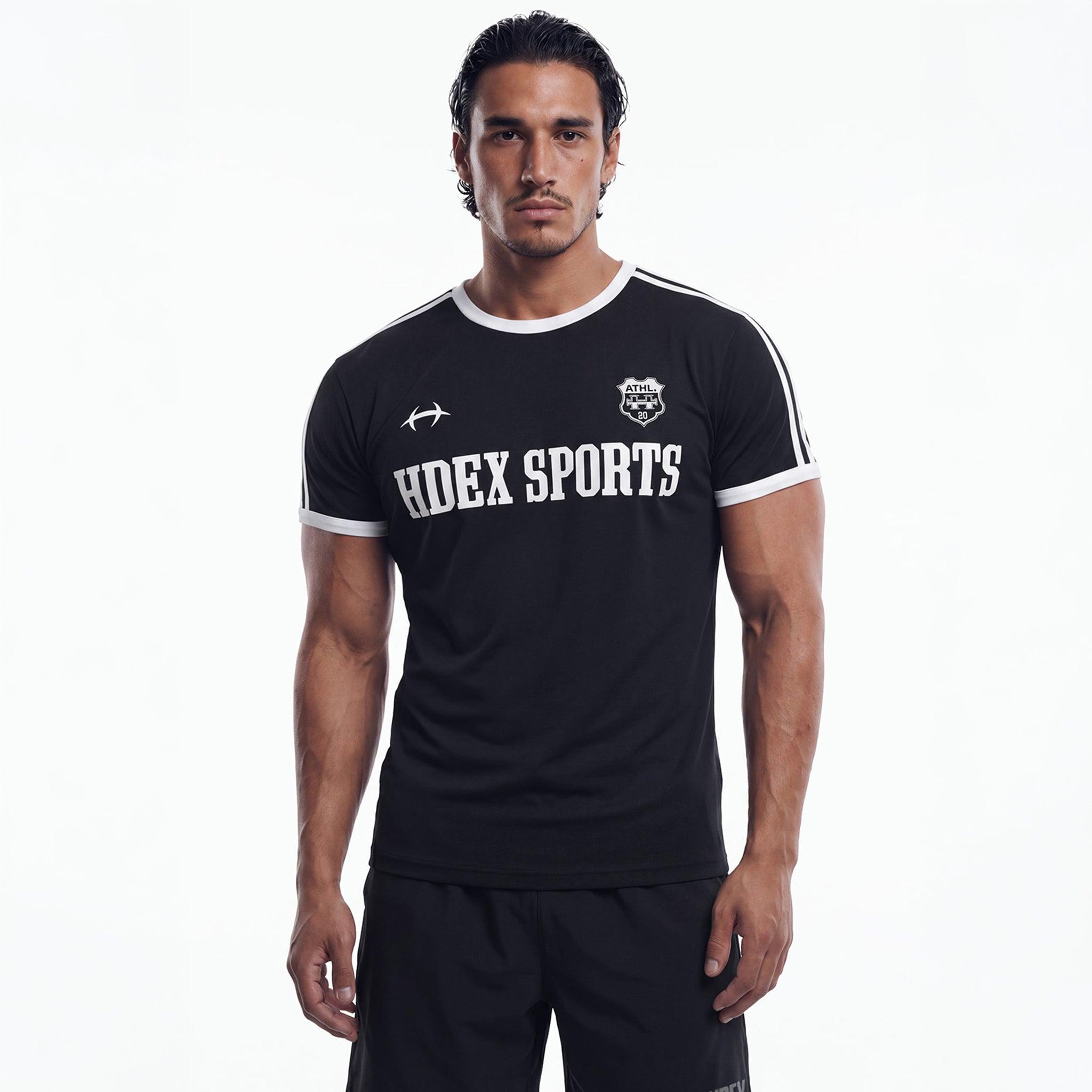 Sporty Ringer Muscle Fit Short Sleeve