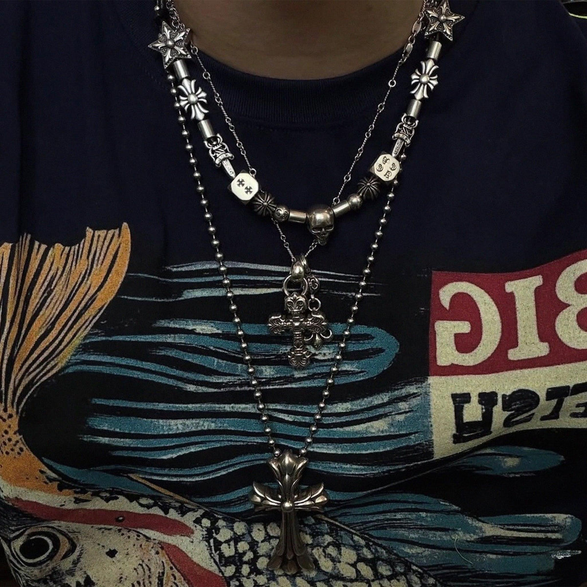 EVAE Skull Necklace