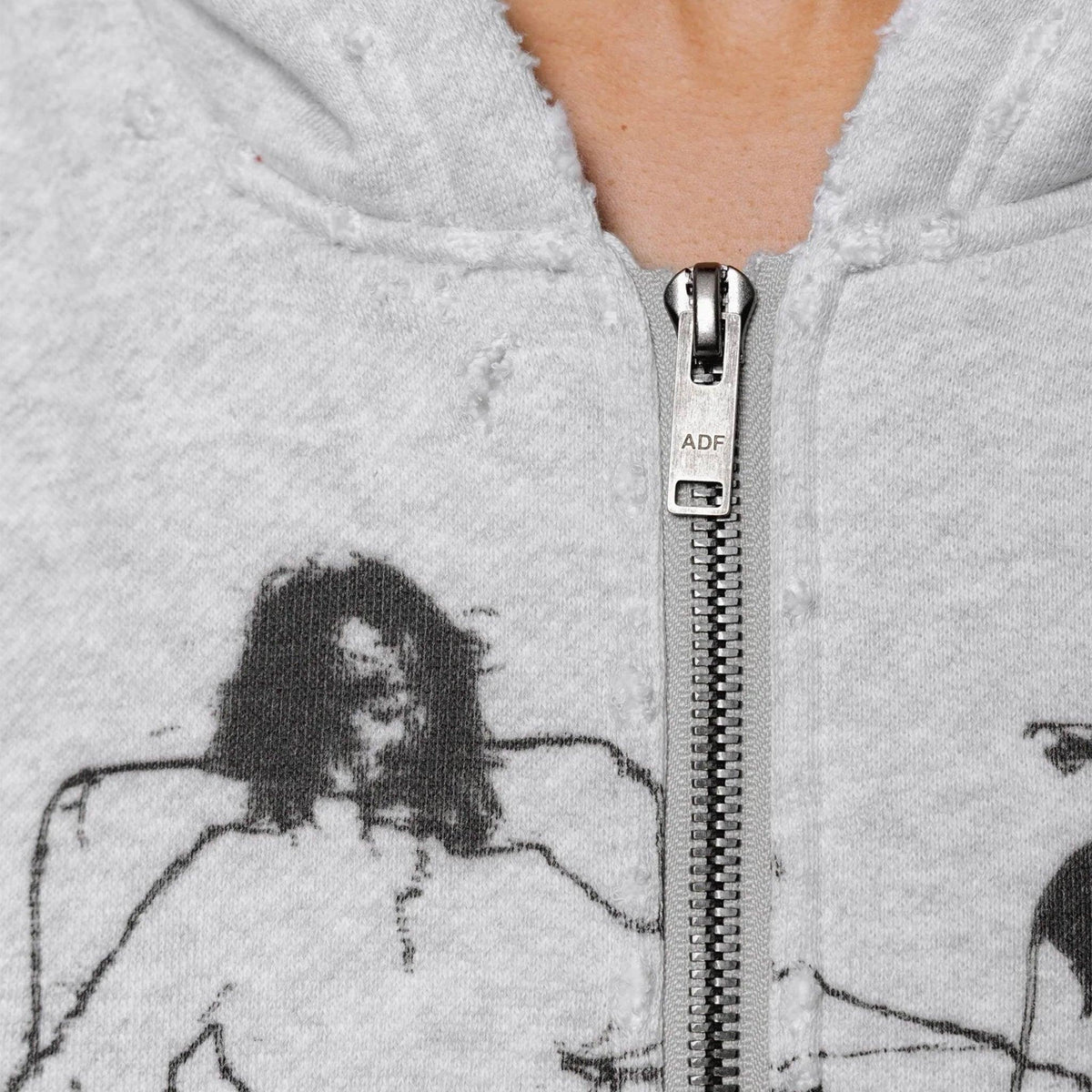 Dead But Still Turned On Zip Hoodie