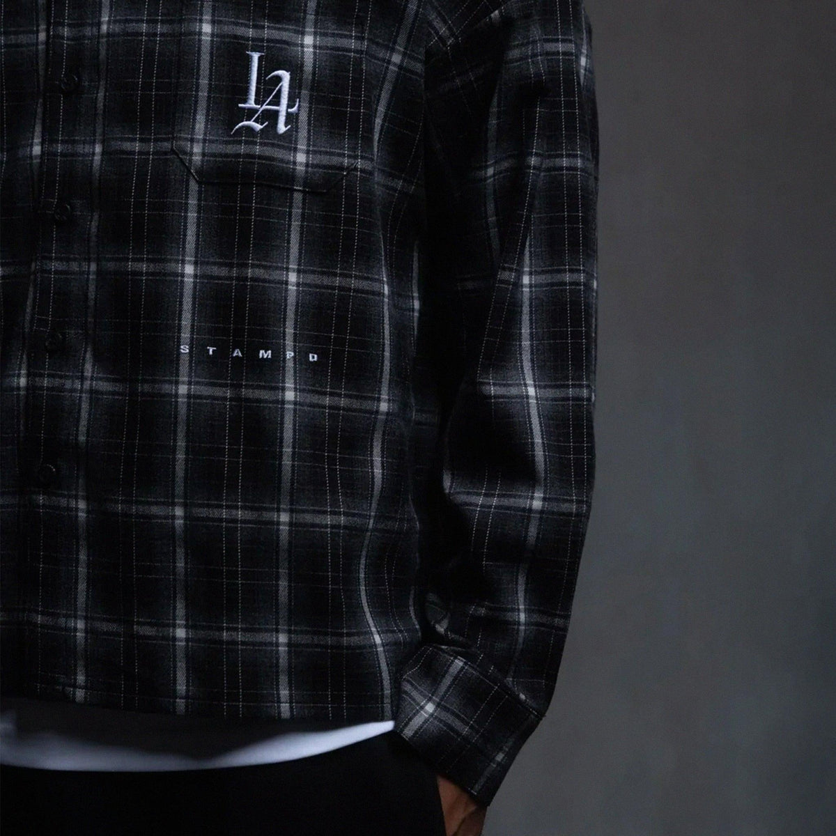 LA 001 Plaid Buttondown