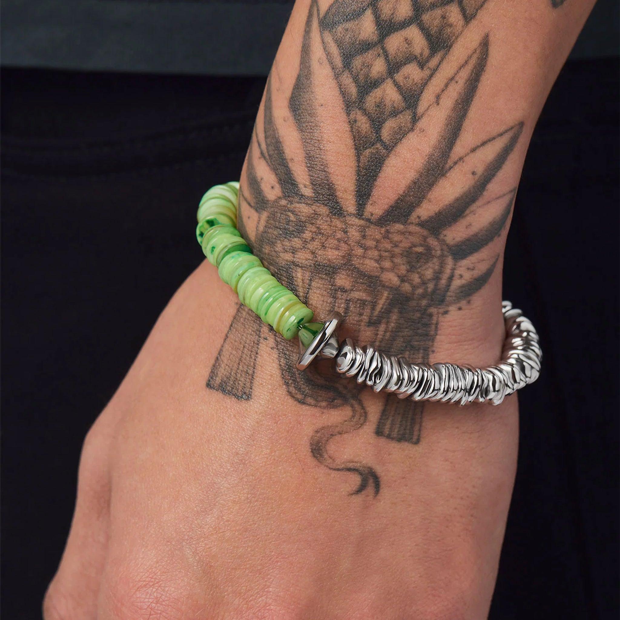 Foamline Jade Bracelet