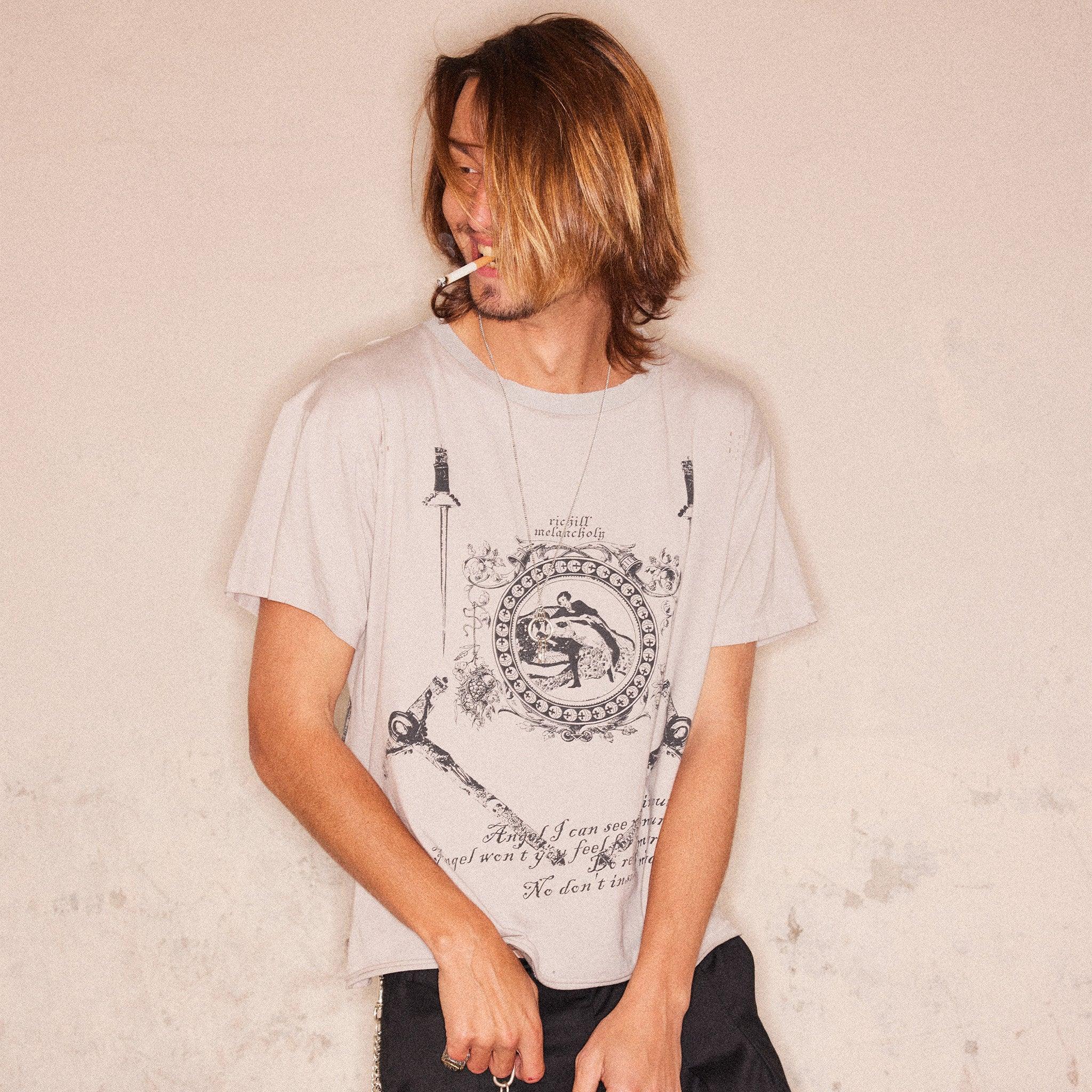Dagger Frame Distressed Tee