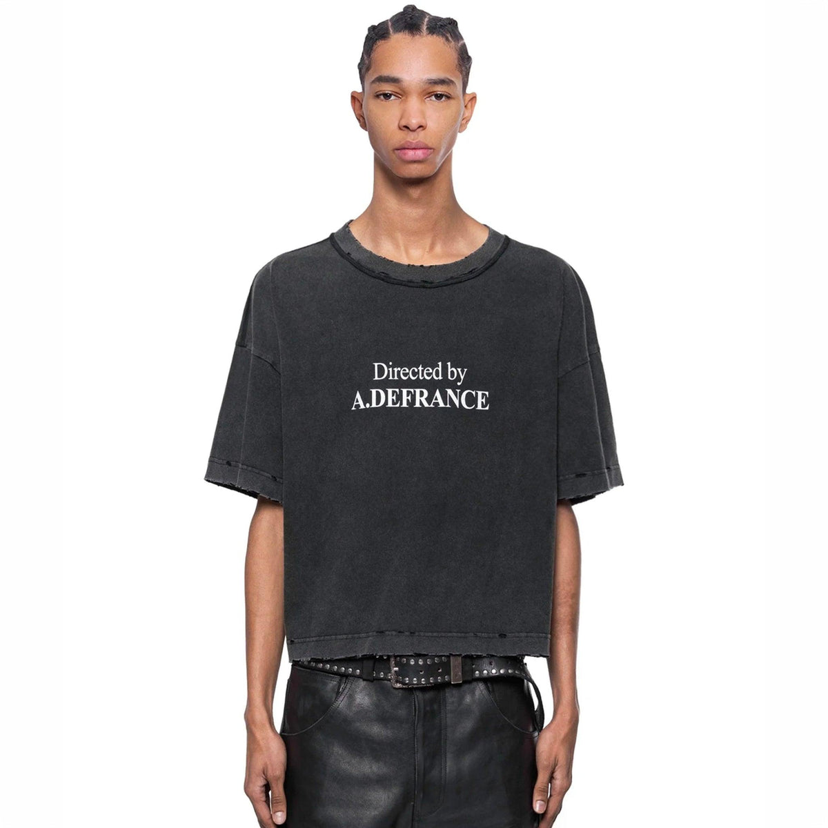 Directed By A.Defrance Vintage Cropped T-Shirt