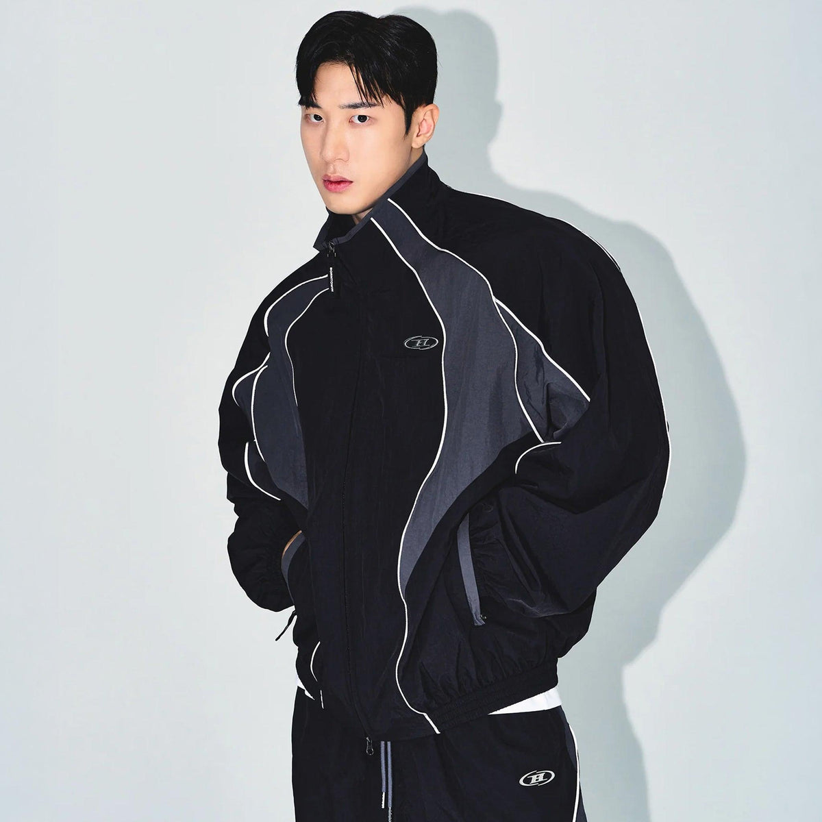 Nylon Block Jacket