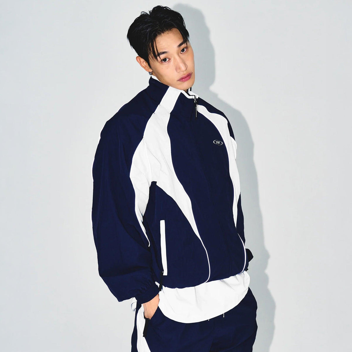 Nylon Block Jacket