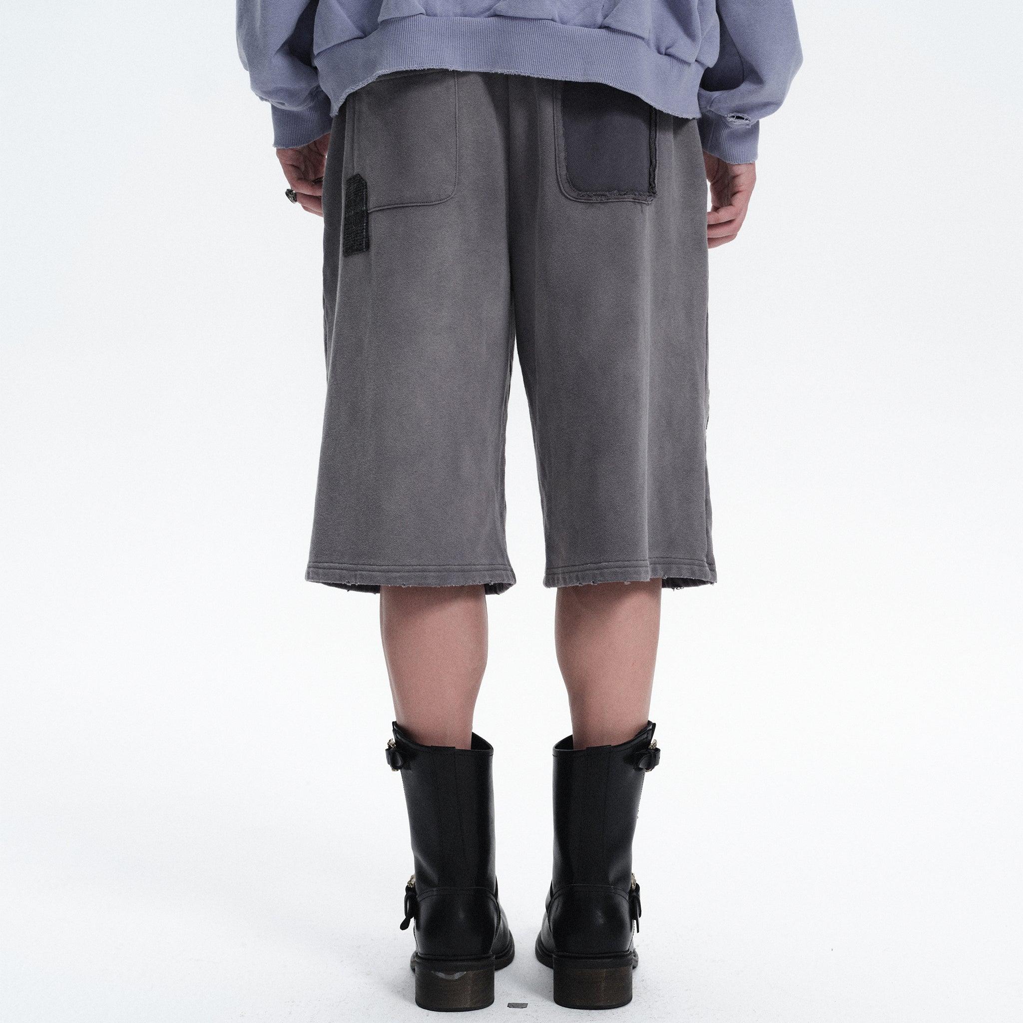 Patchwork Sweatshorts