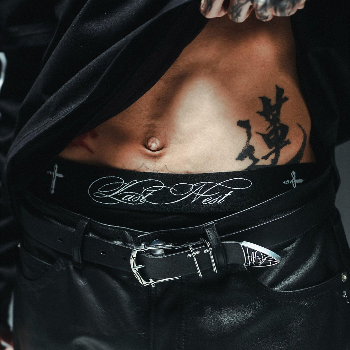 Script Logo Boxer Pants