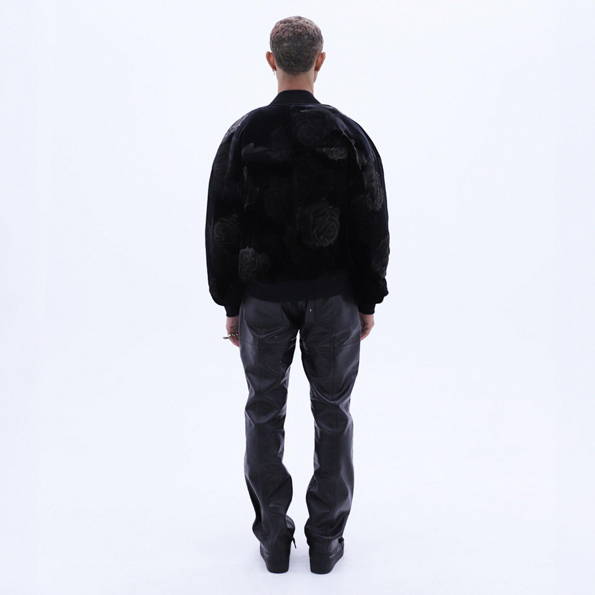 LAST NEST(ラストネスト)商品ページ - Rose Velvet Bomber Jacket