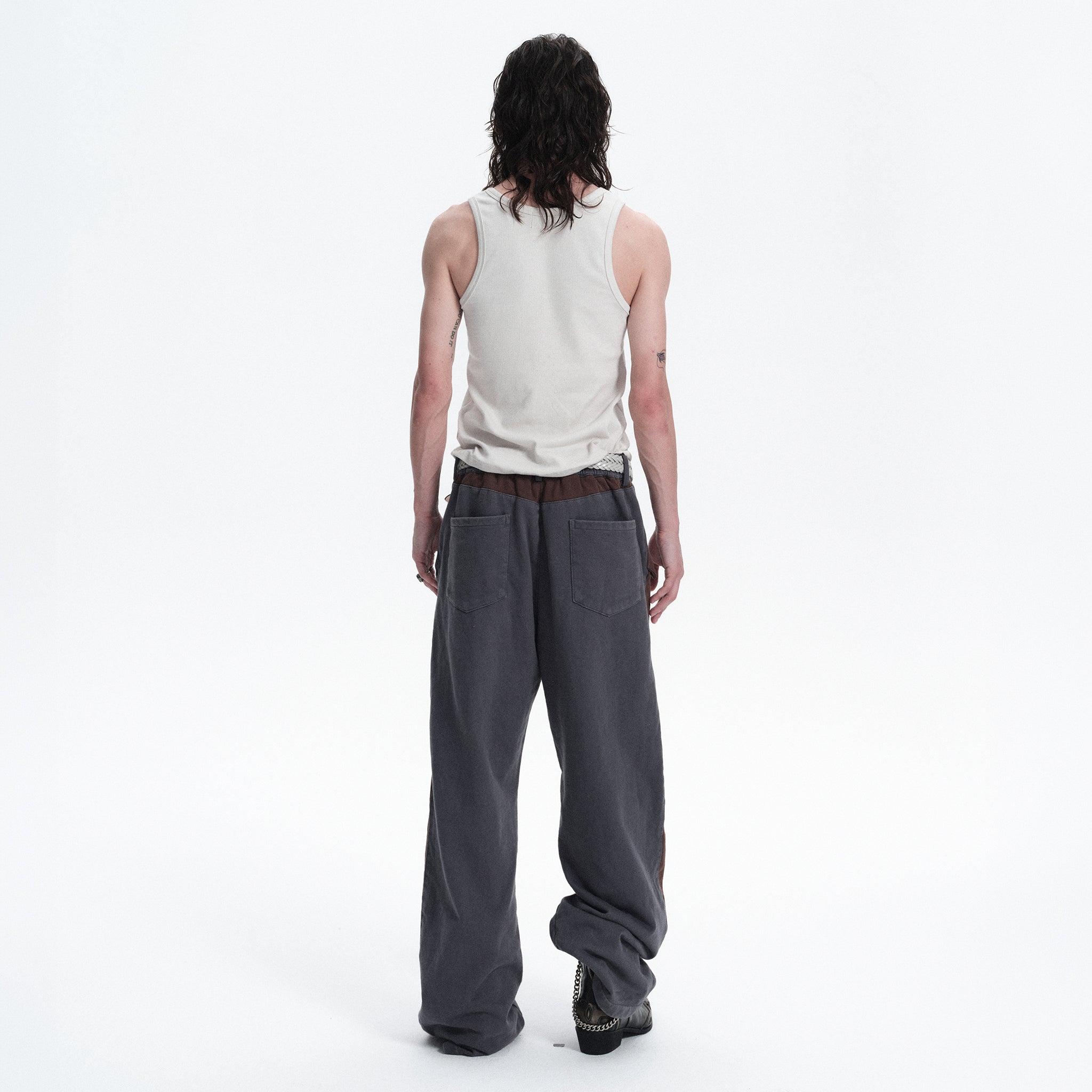 Graphic Ribbed Tank Top