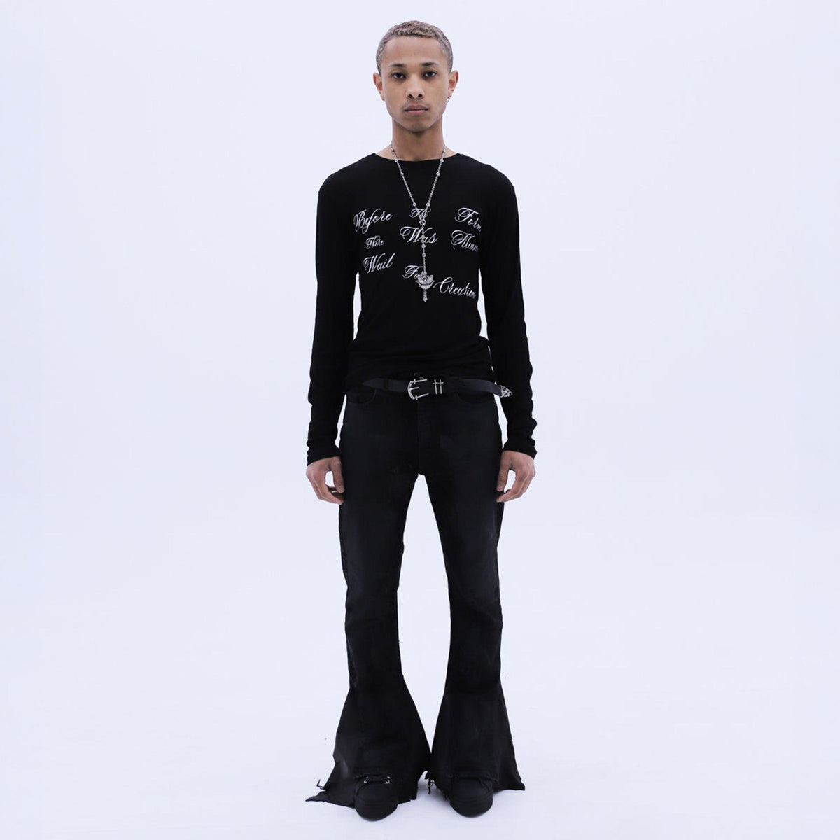 Lettering See-through LT T-Shirt