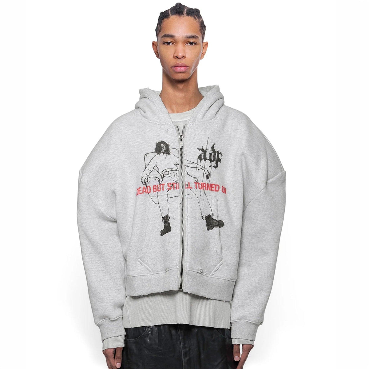 Dead But Still Turned On Zip Hoodie