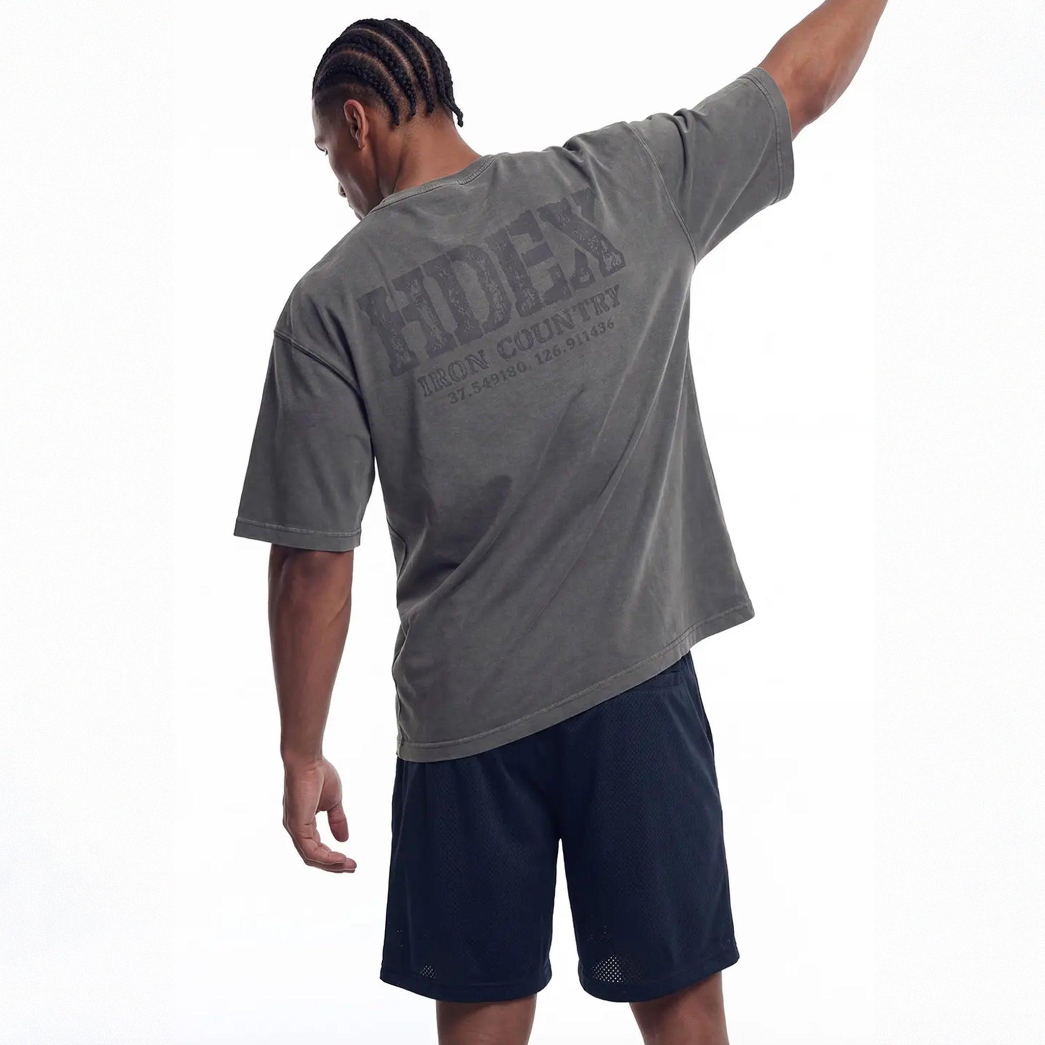 Core Back Logo Giant Fit Washed Short Sleeve