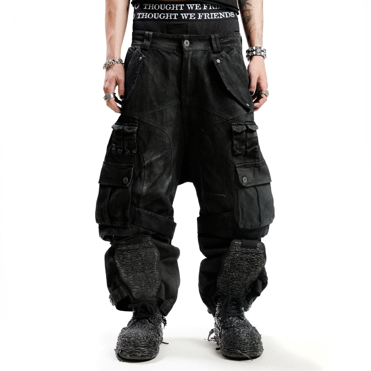 Near Waxed Detachable Cargo Pants