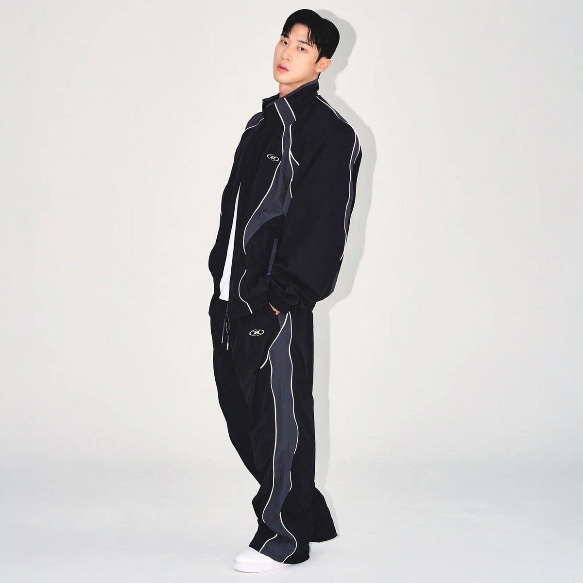 Nylon Block Jacket