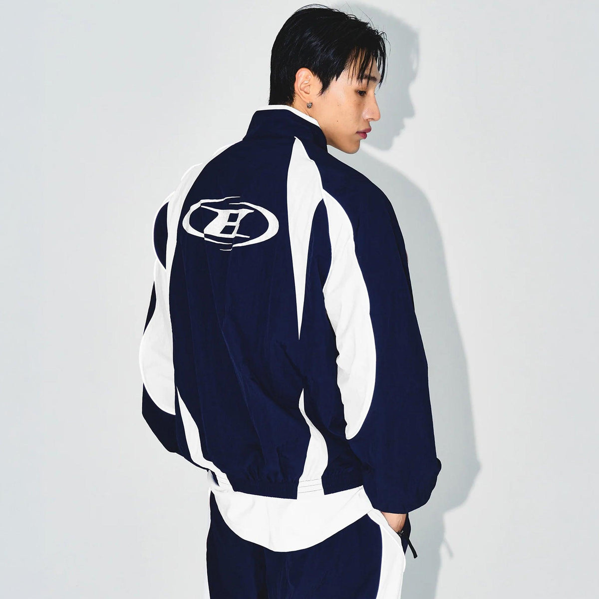 Nylon Block Jacket