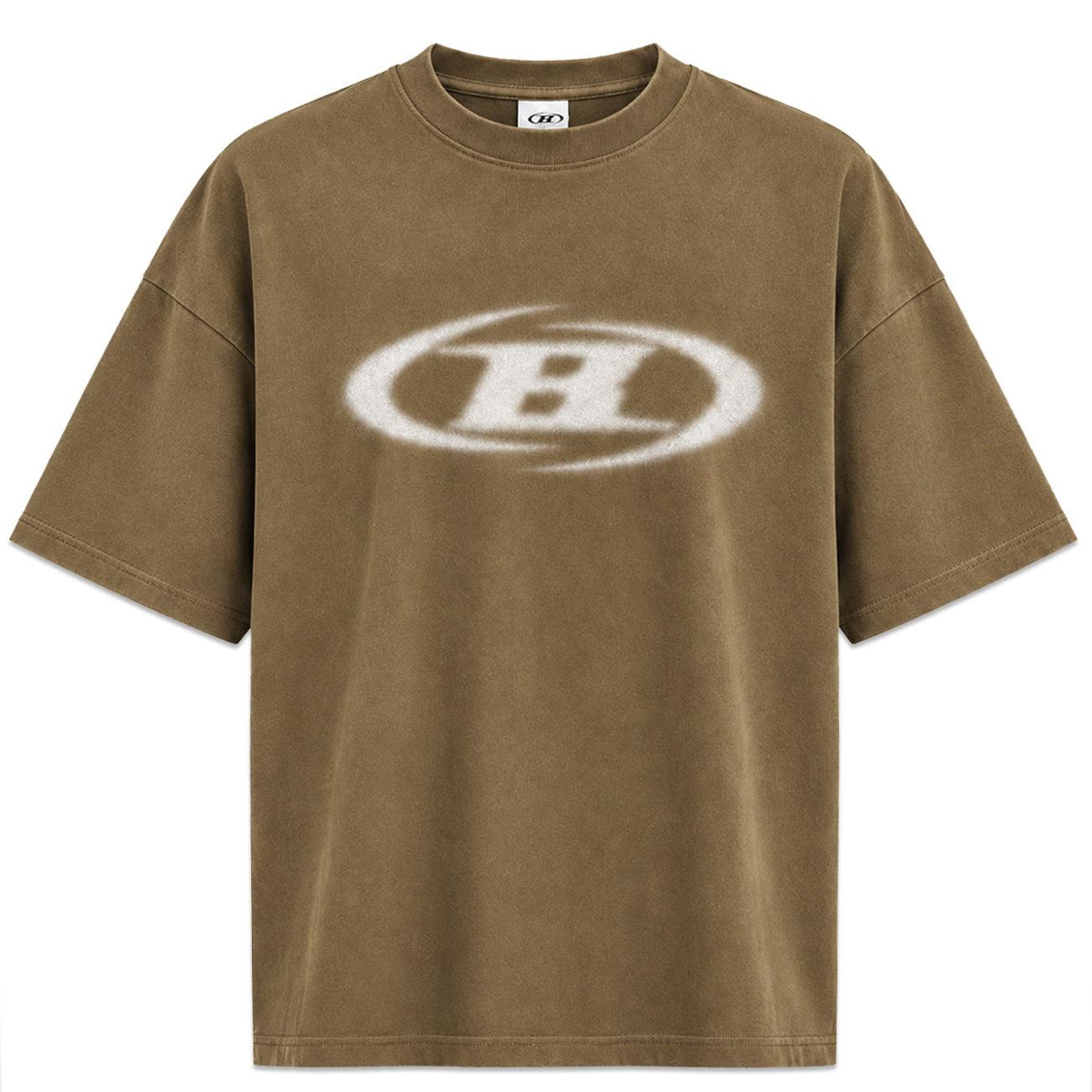 Blur B Logo Oversized T-Shirt