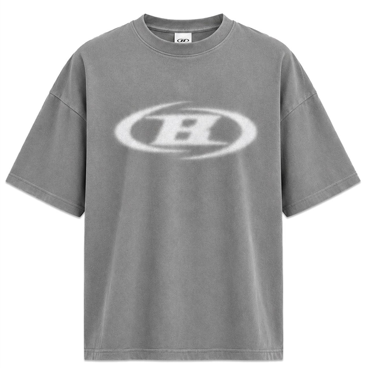 Blur B Logo Oversized T-Shirt