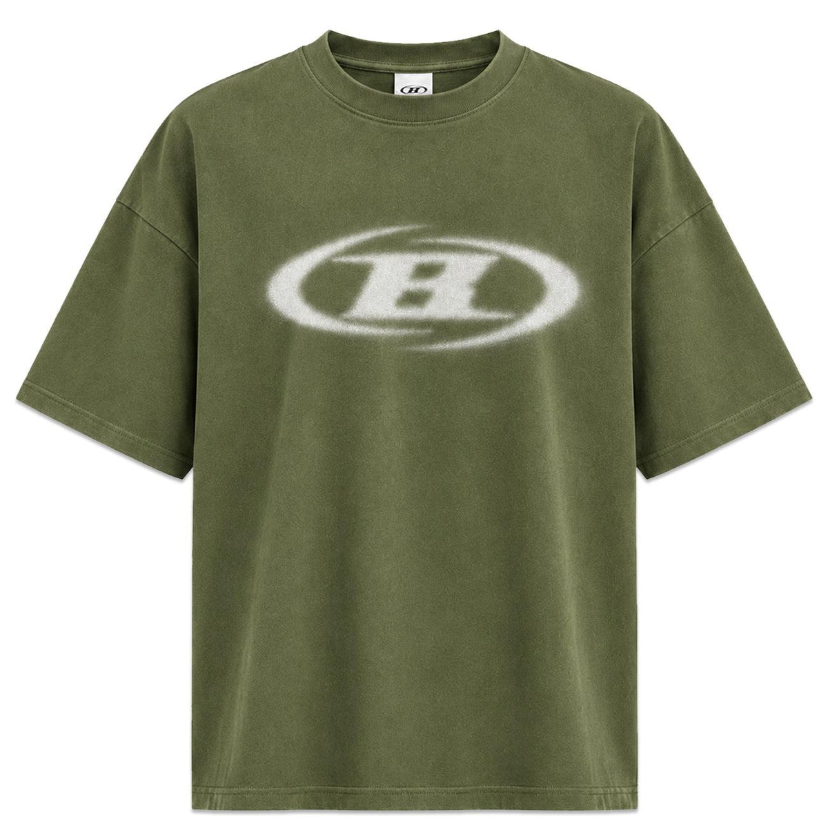 Blur B Logo Oversized T-Shirt