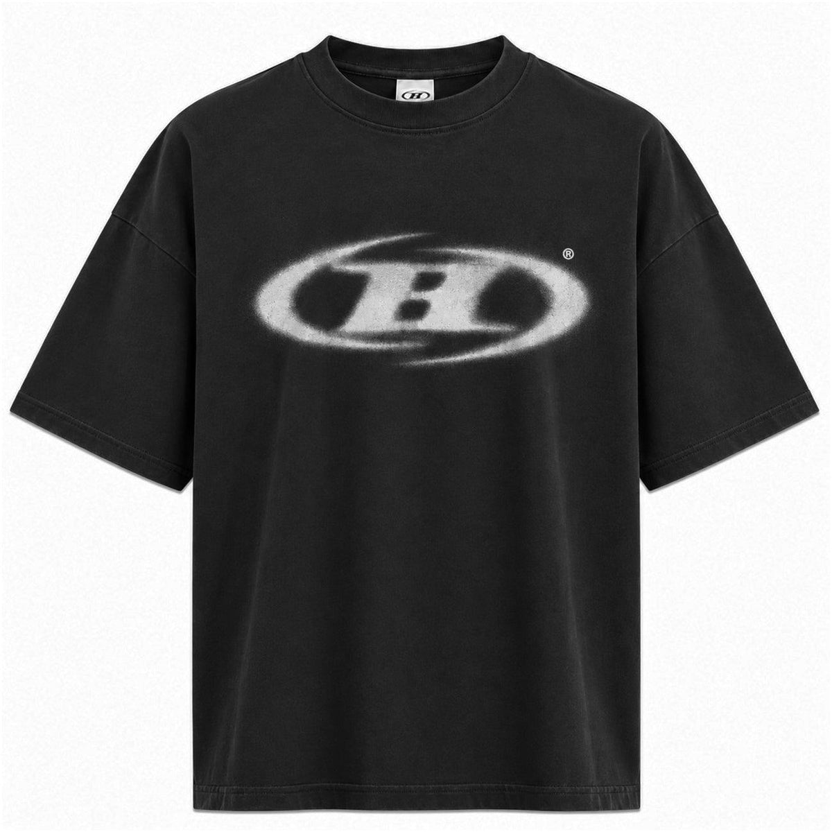 Blur B Logo Oversized T-Shirt