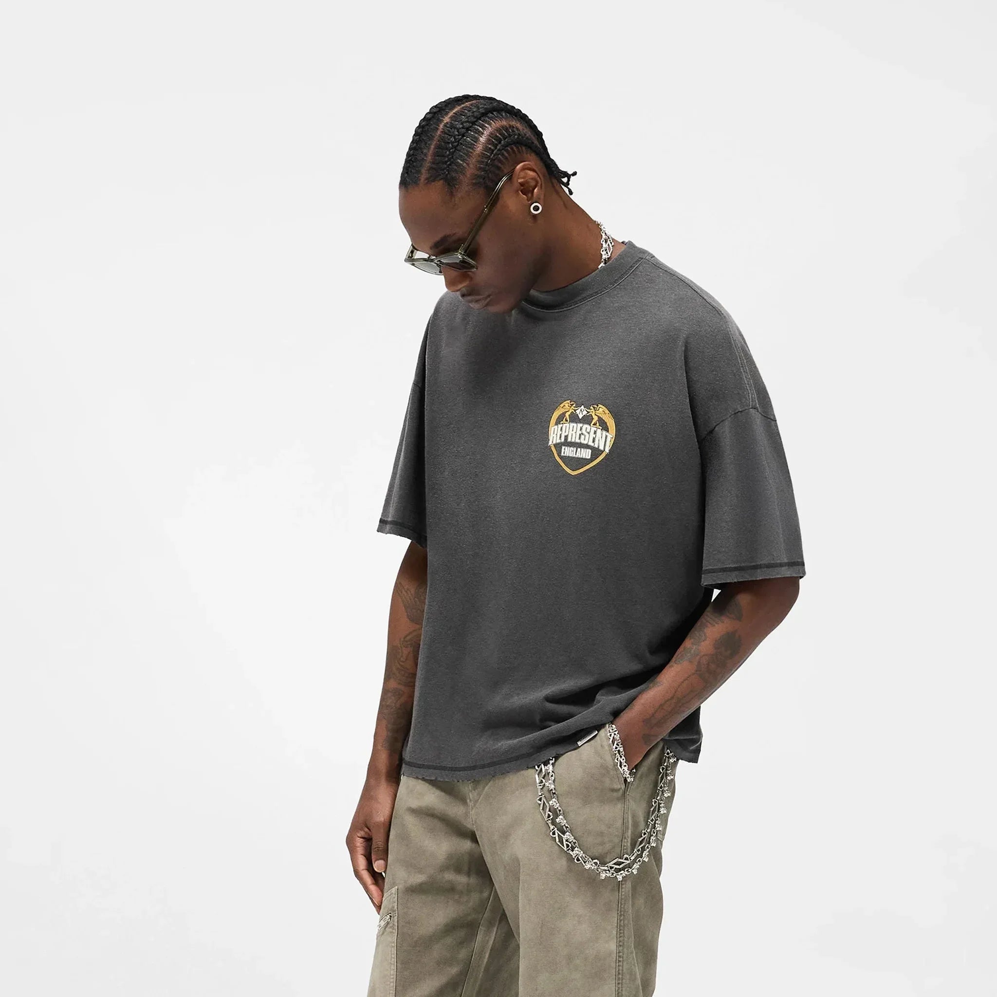 Represent Angel Border T-Shirt