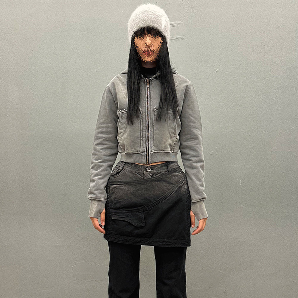 Snowflakes Logo Angora Beanie