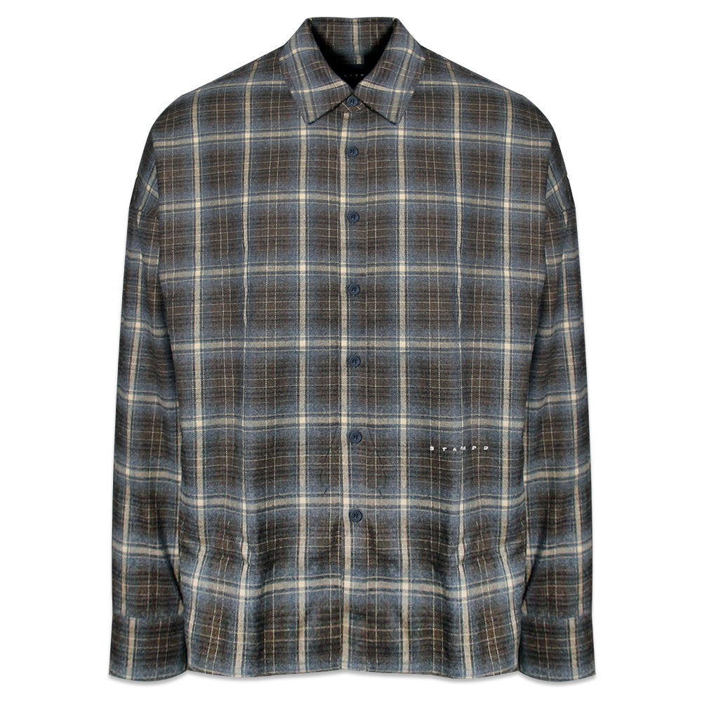 Oversized Plaid Buttondown
