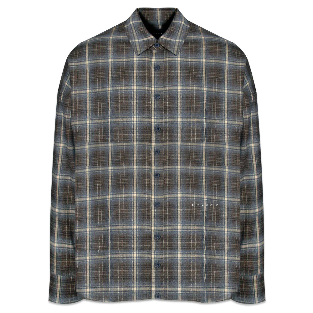 Oversized Plaid Buttondown