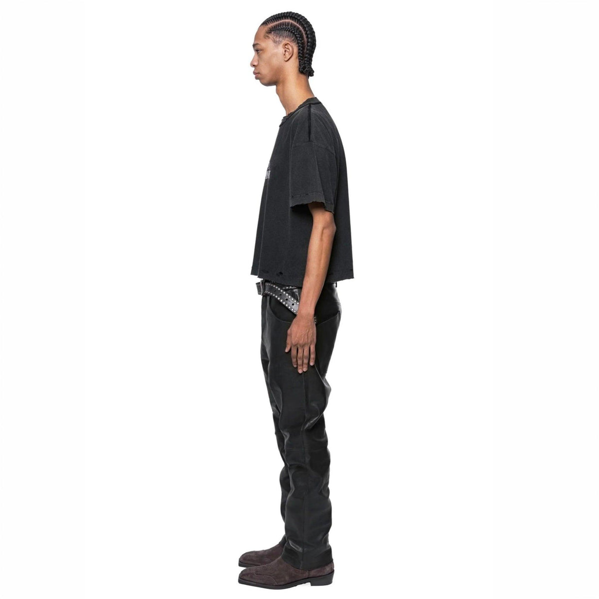 Directed By A.Defrance Vintage Cropped T-Shirt