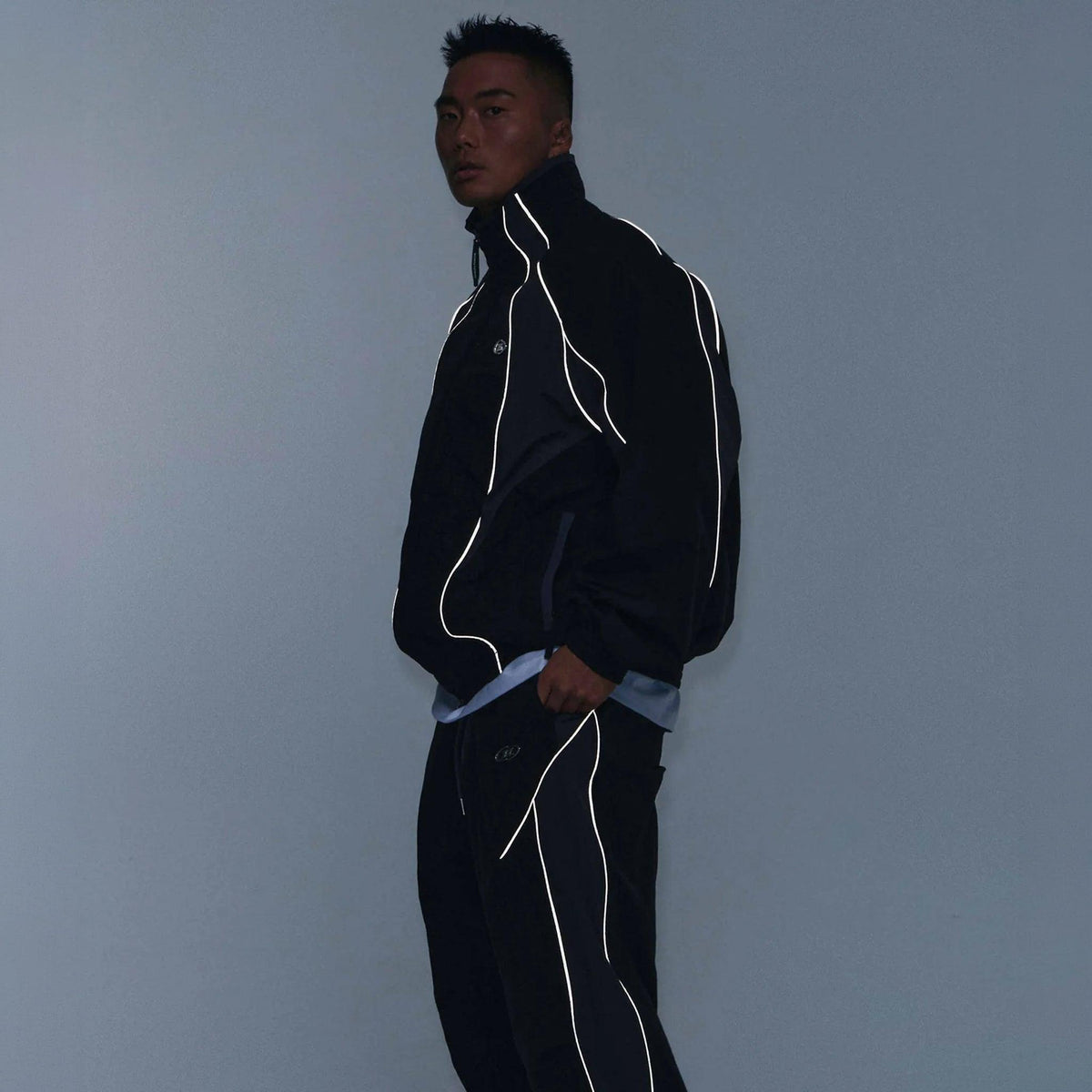 Nylon Block Jacket