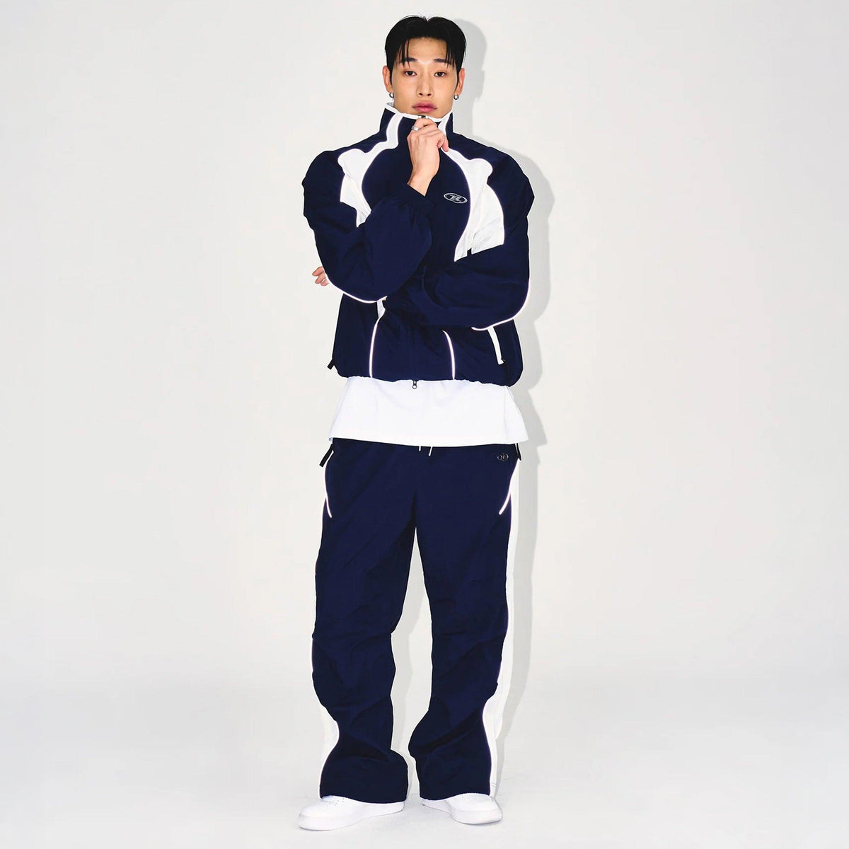 Nylon Block Jacket