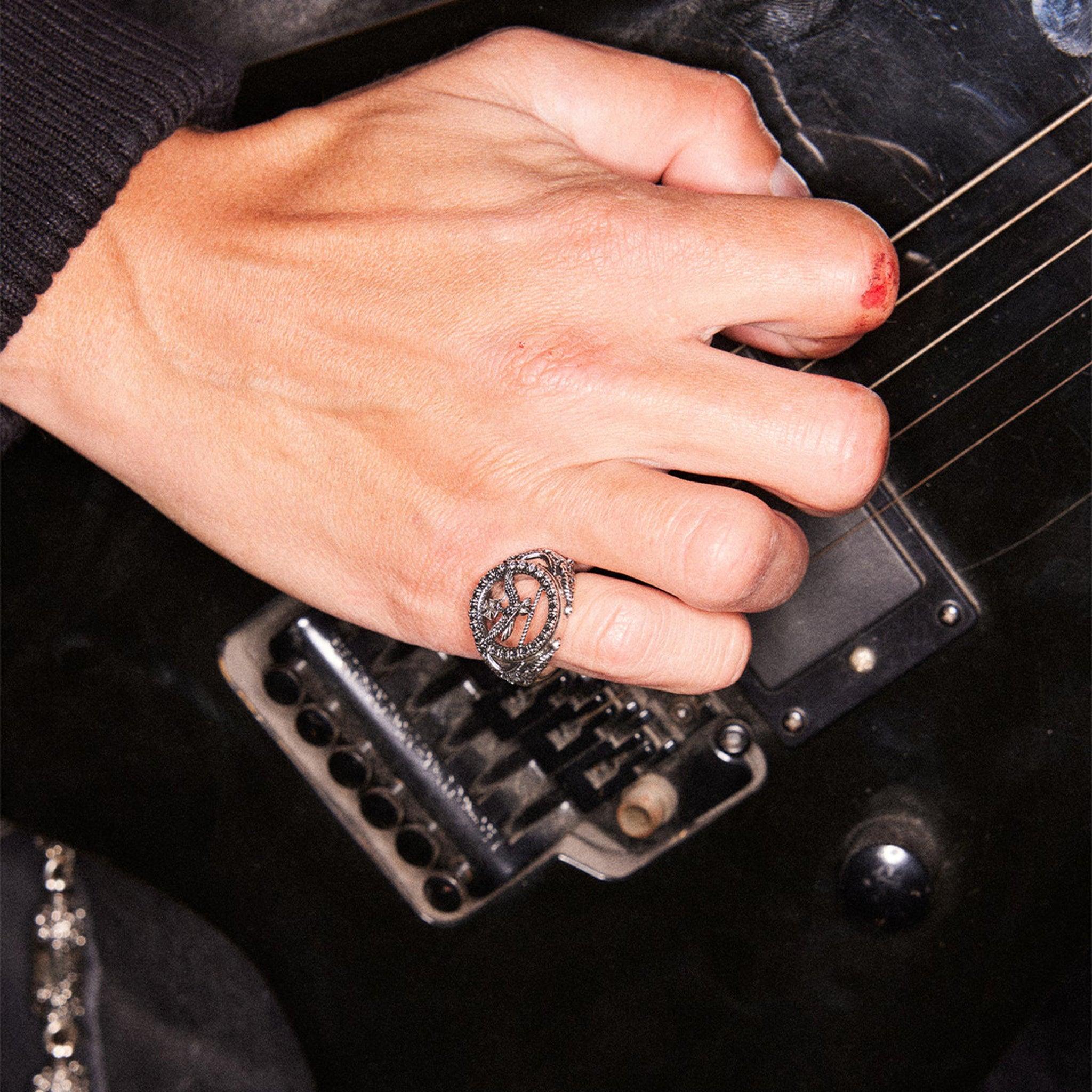 Eagle Iron Cross Ring
