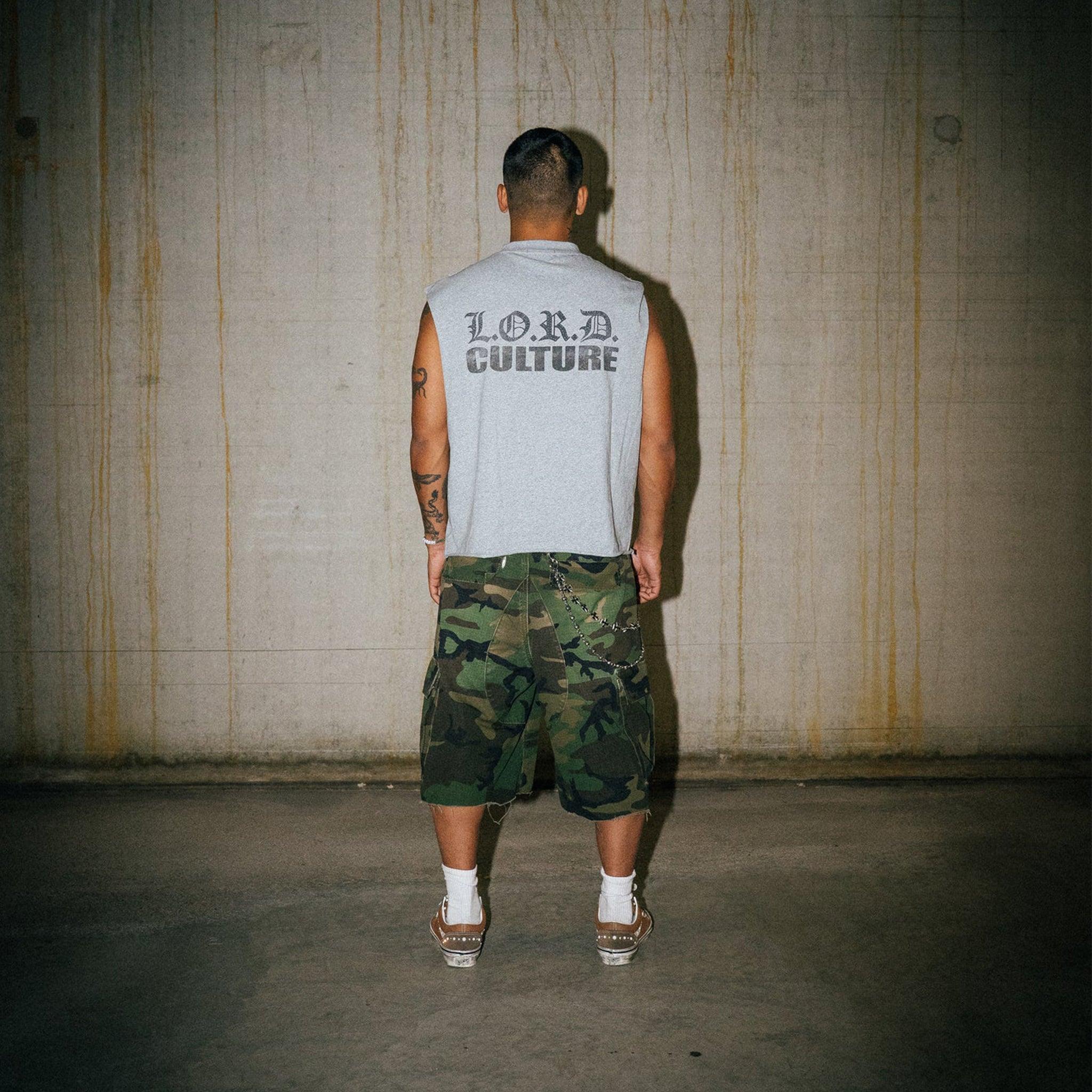 Raw Cut Camo Shorts