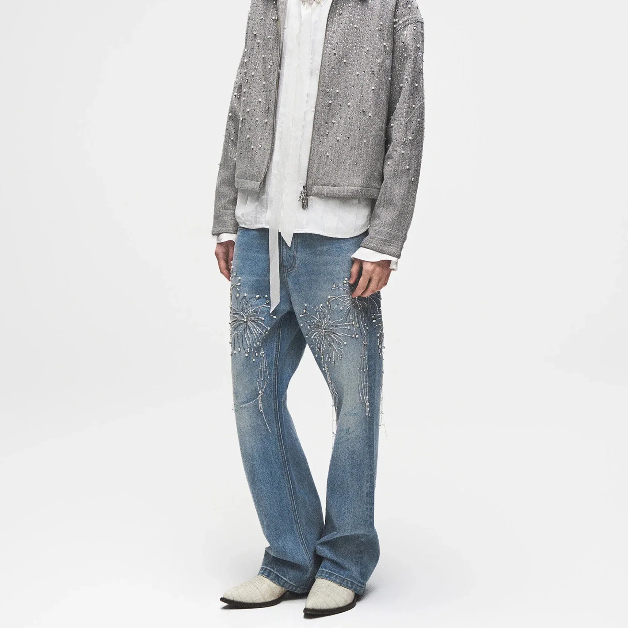 Fireworks Washed Denim - BIRTH OF ROYAL CHILD - VENTURER