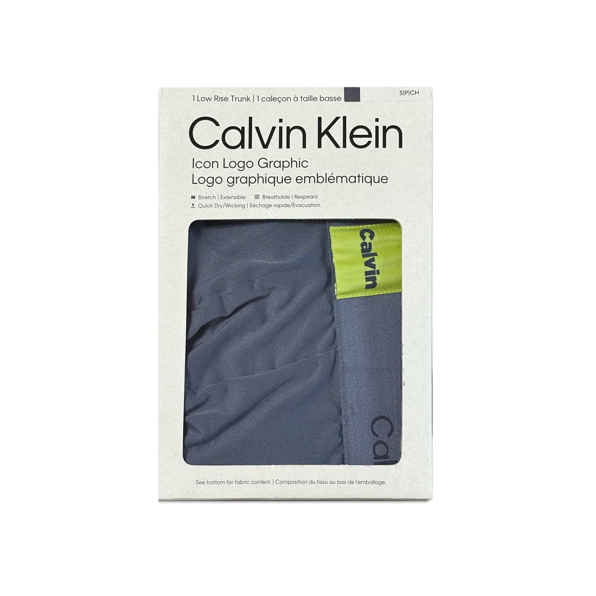 Modern Logo Patch Low Rise Trunk - CALVIN KLEIN - VENTURER
