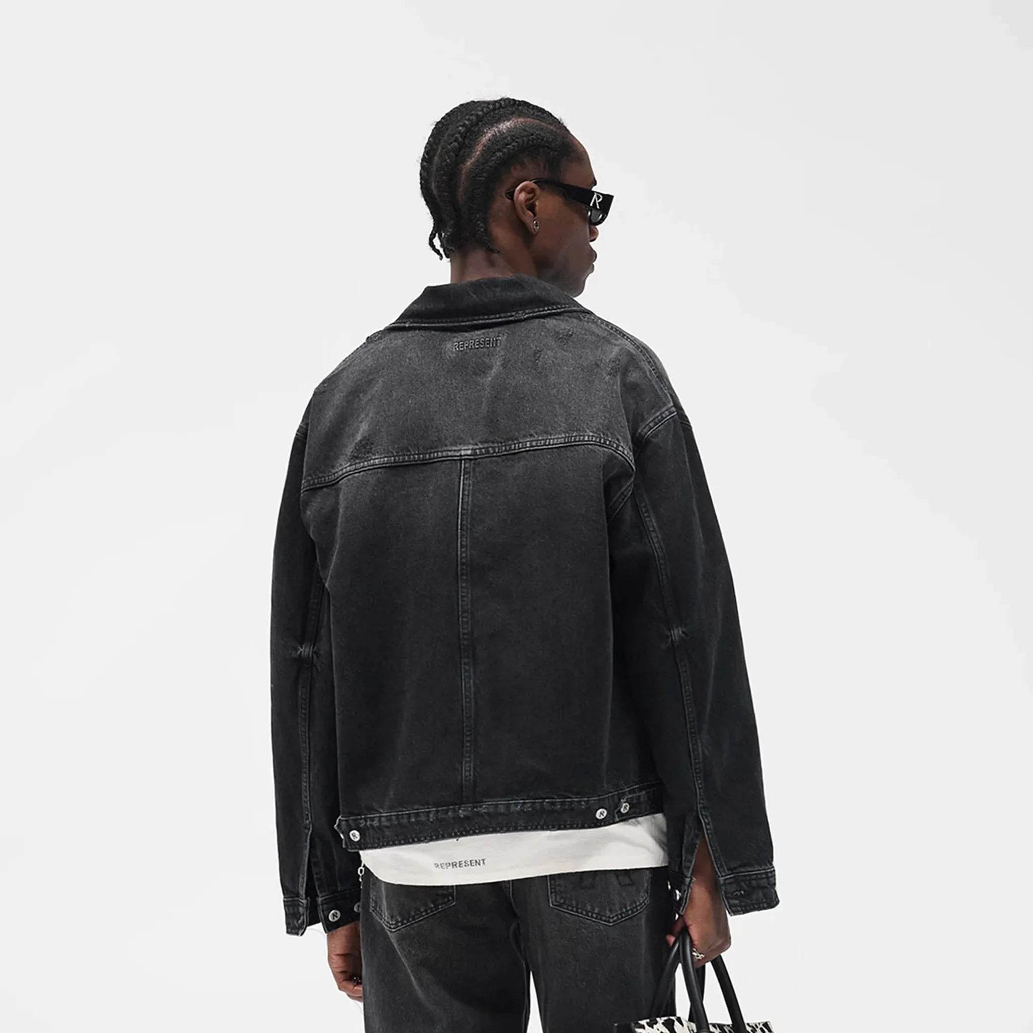 Collared Denim Jacket