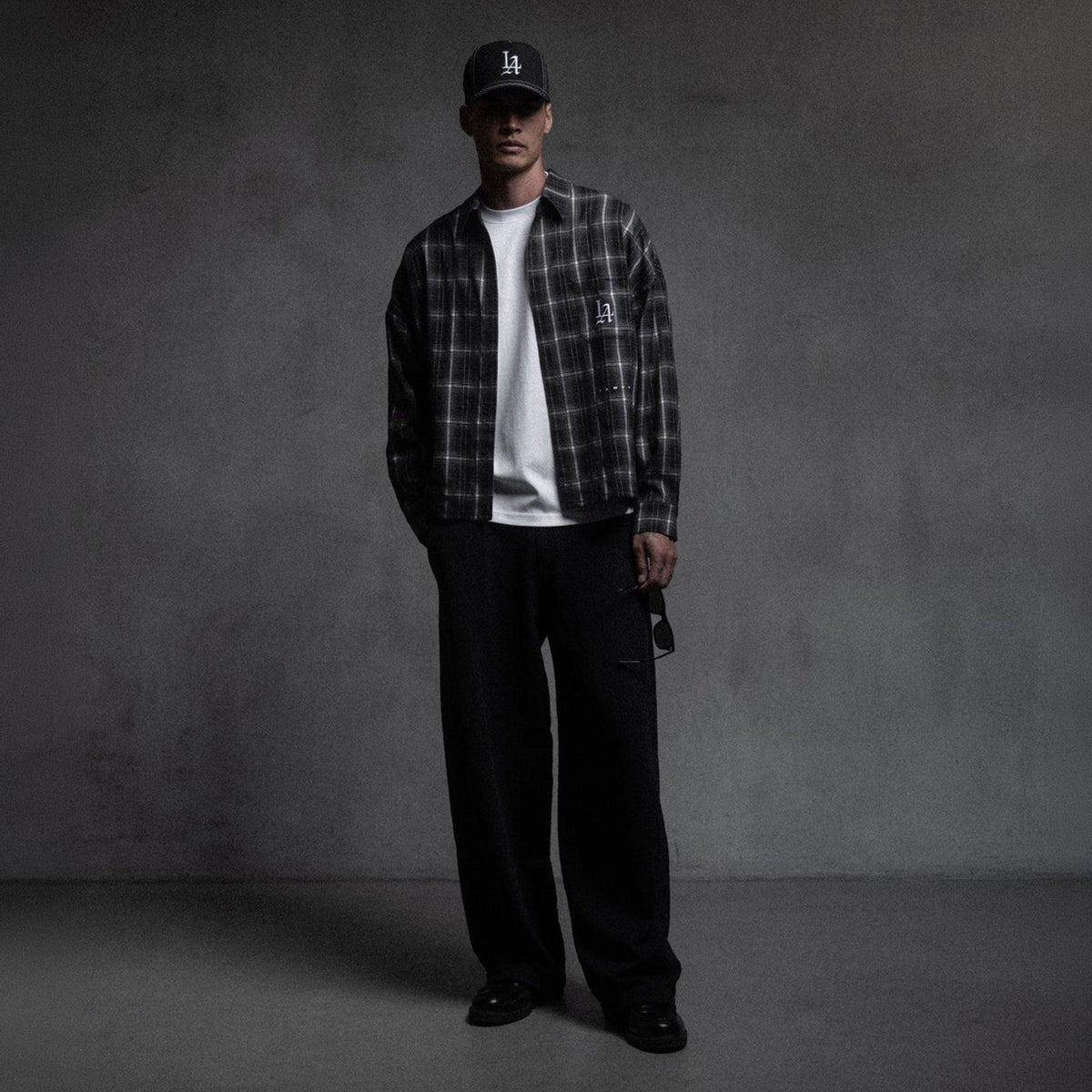 LA 001 Plaid Buttondown