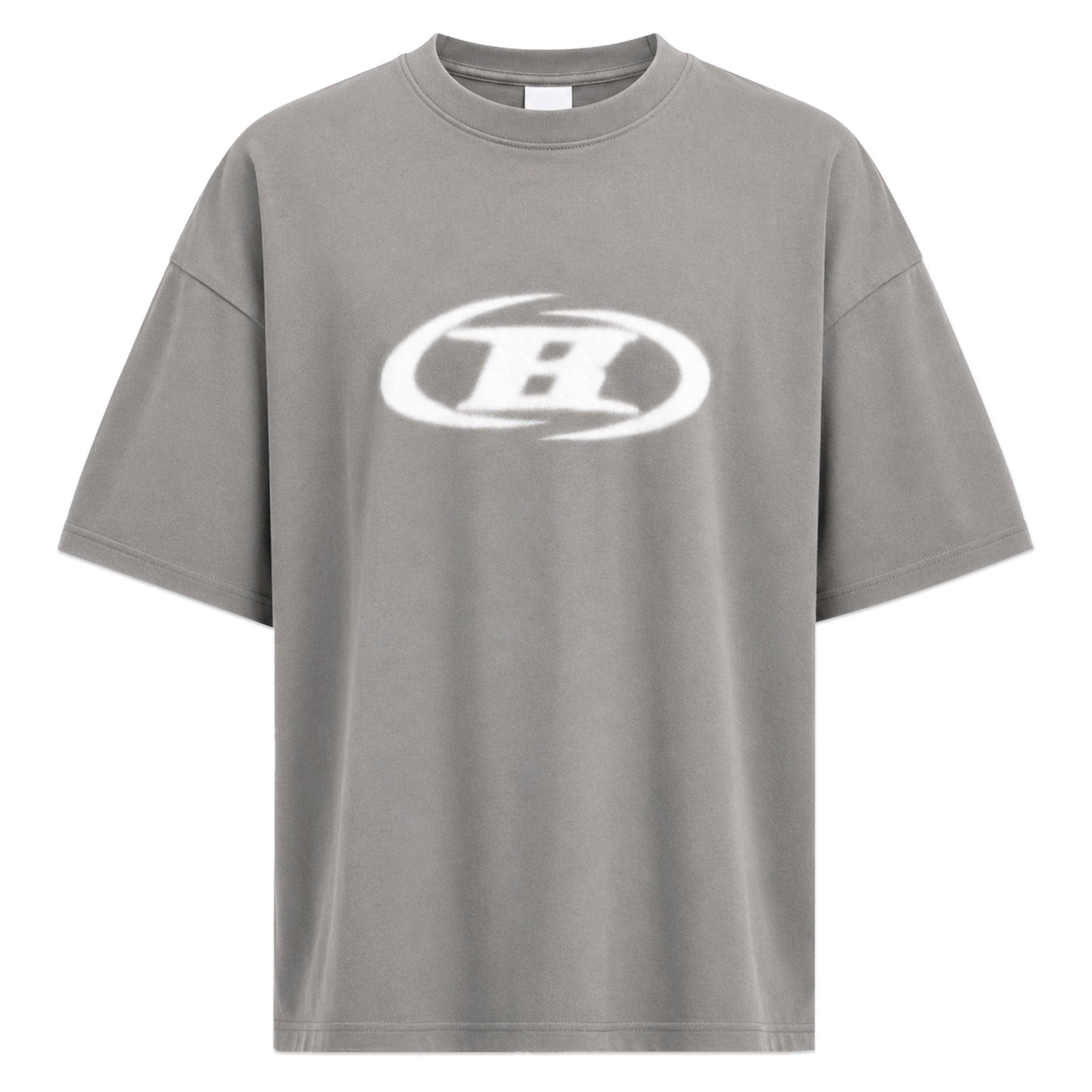 Blur B Logo Oversized T-Shirt