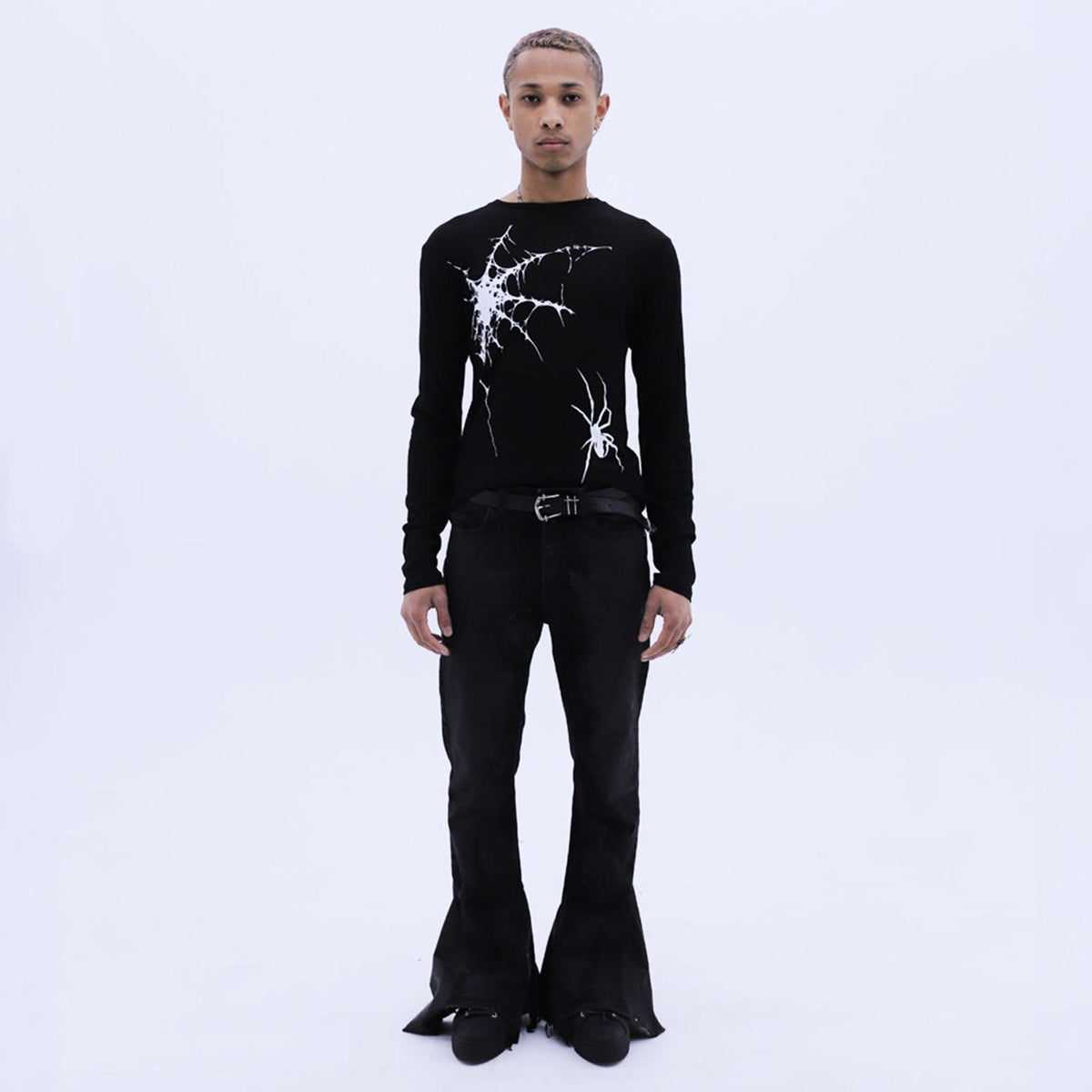 Spider Web See-through LS T-Shirt