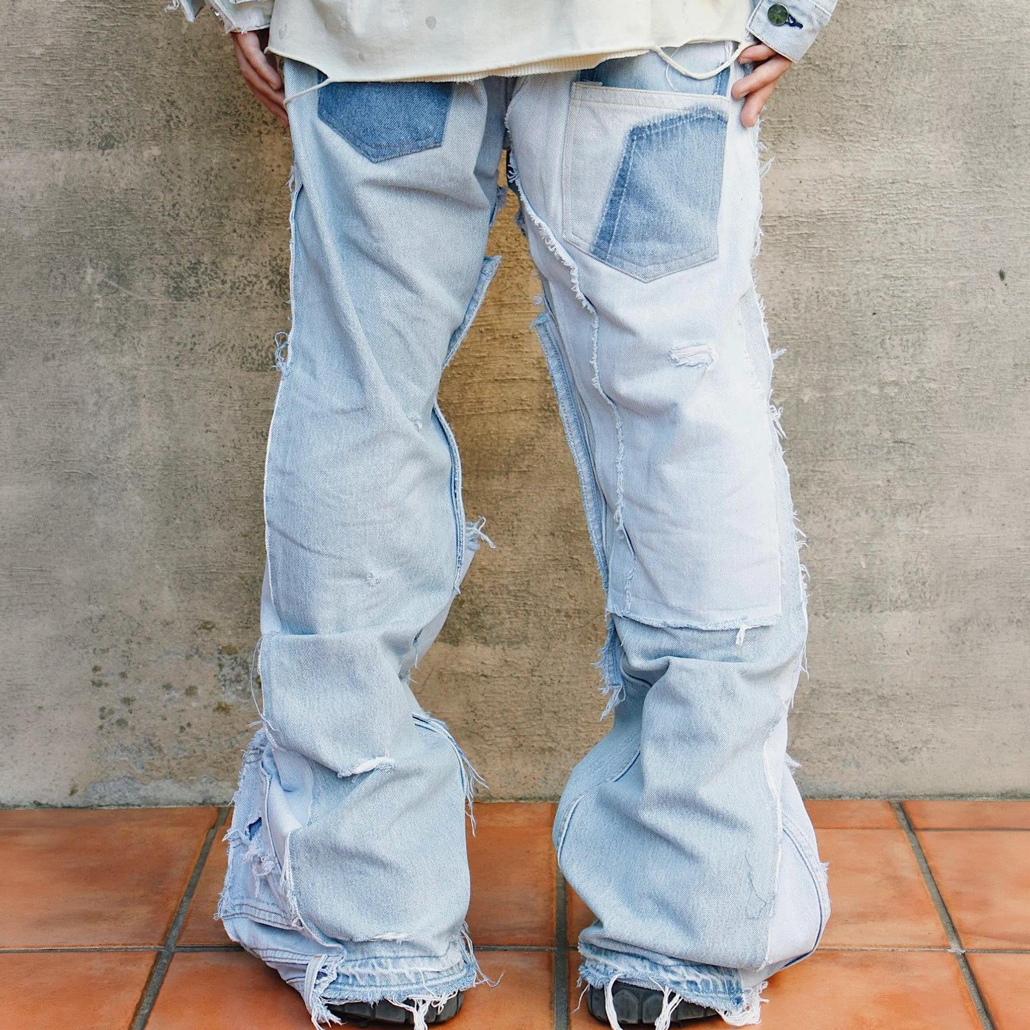 Upcycling Triple Jeans