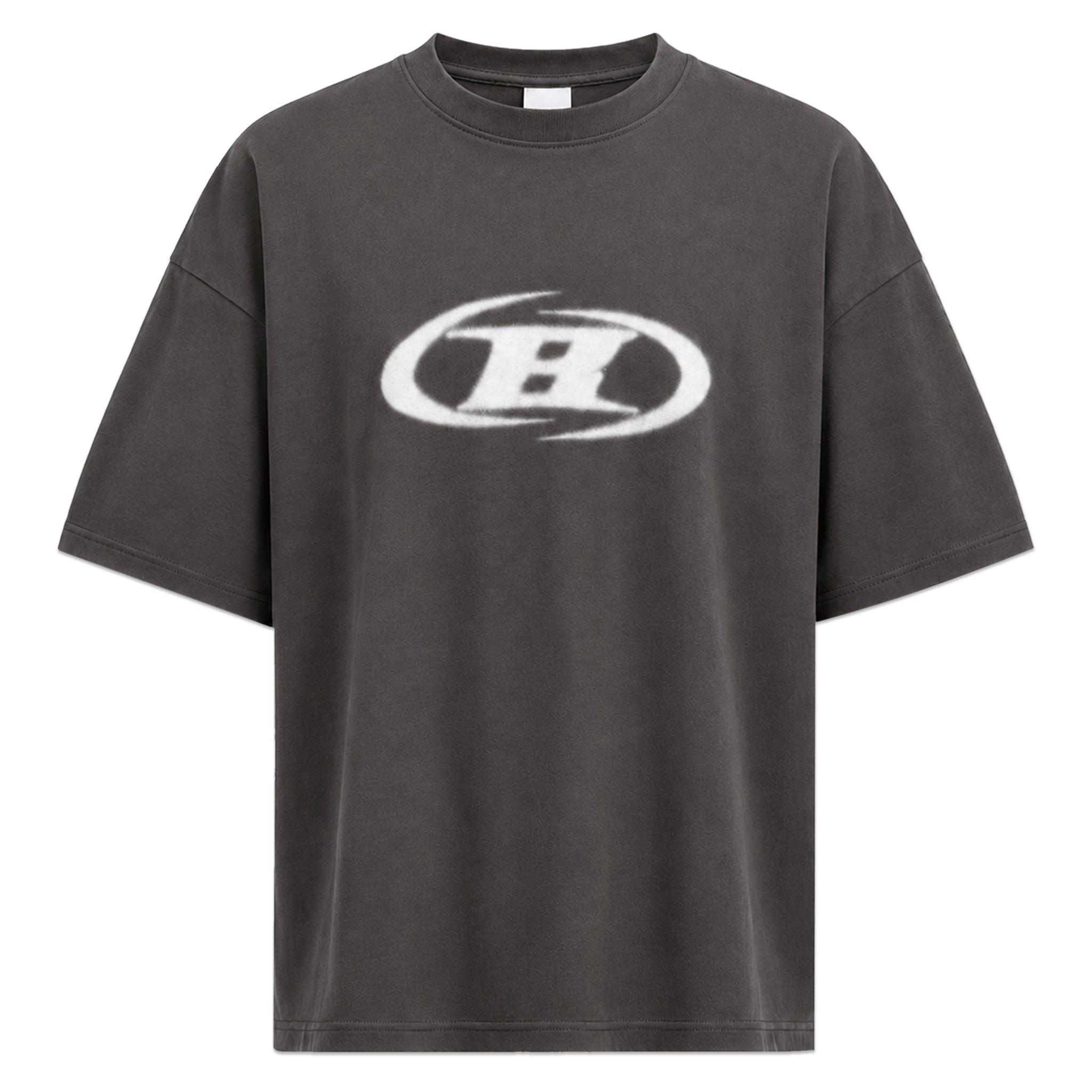 Blur B Logo Oversized T-Shirt