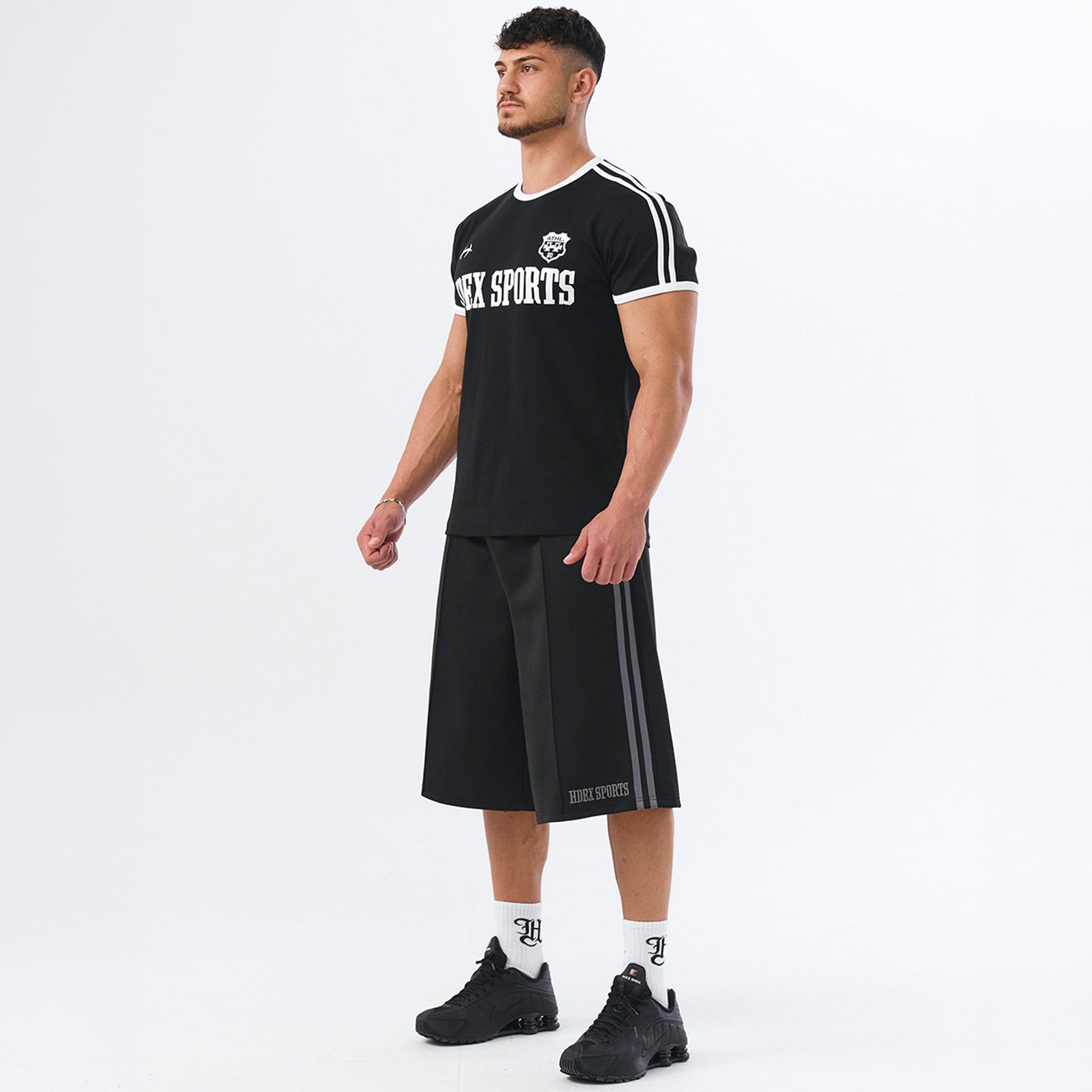 Sporty Ringer Muscle Fit Short Sleeve