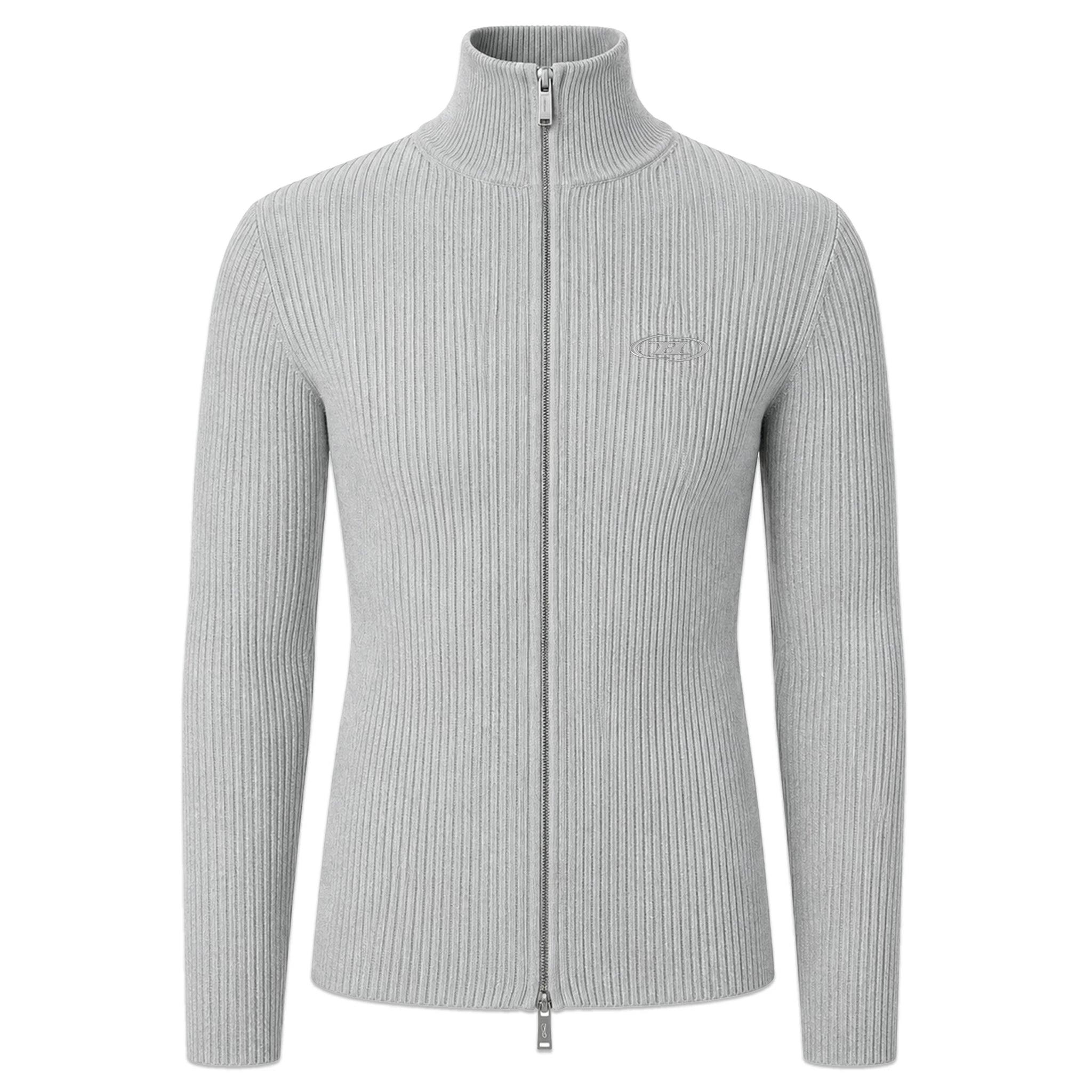 Muscle Fit Full-Zip Knit