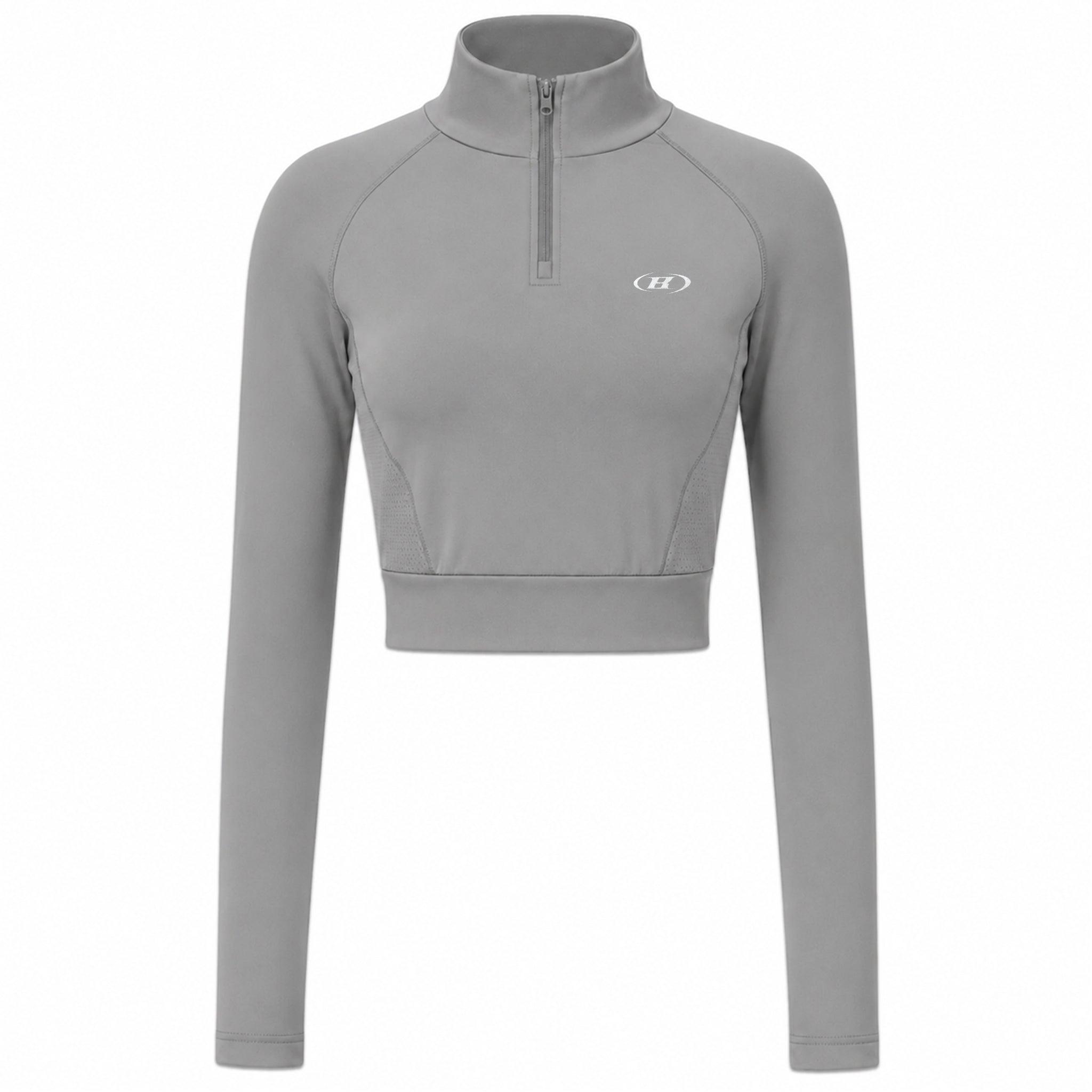 WM B Logo Mesh Half Zip Up