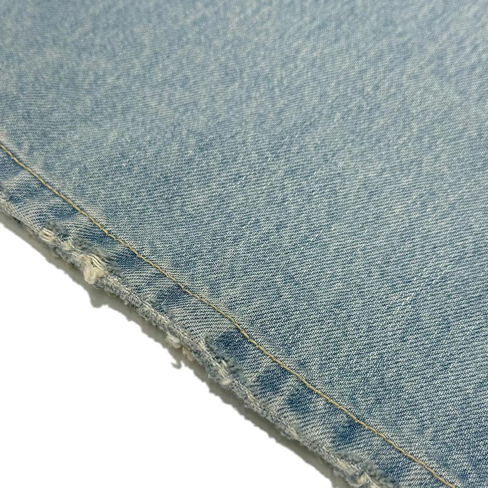 Stroke B Washed Wide Denim Pants