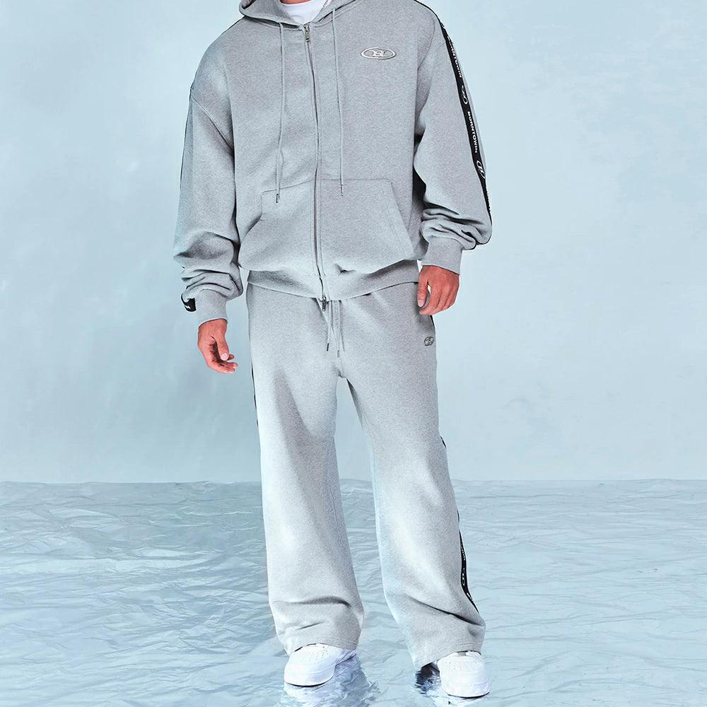 Chrome B Black Line Wide Pants